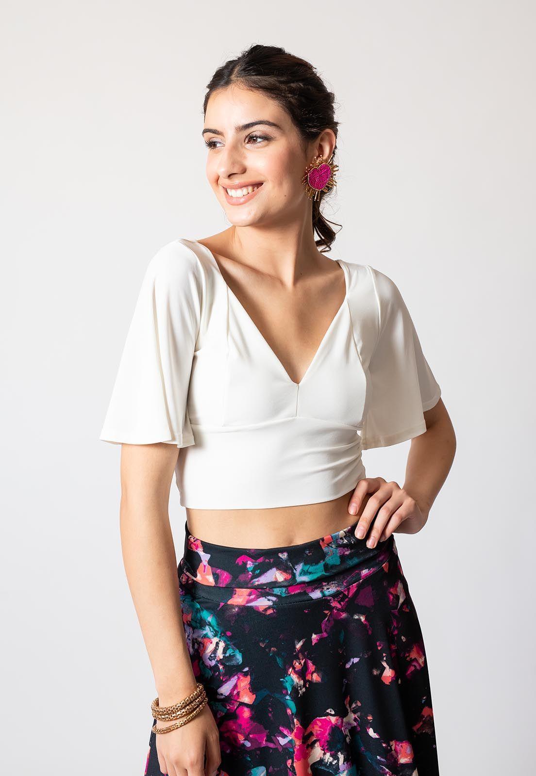 Crop Top Magaly Blanco-0