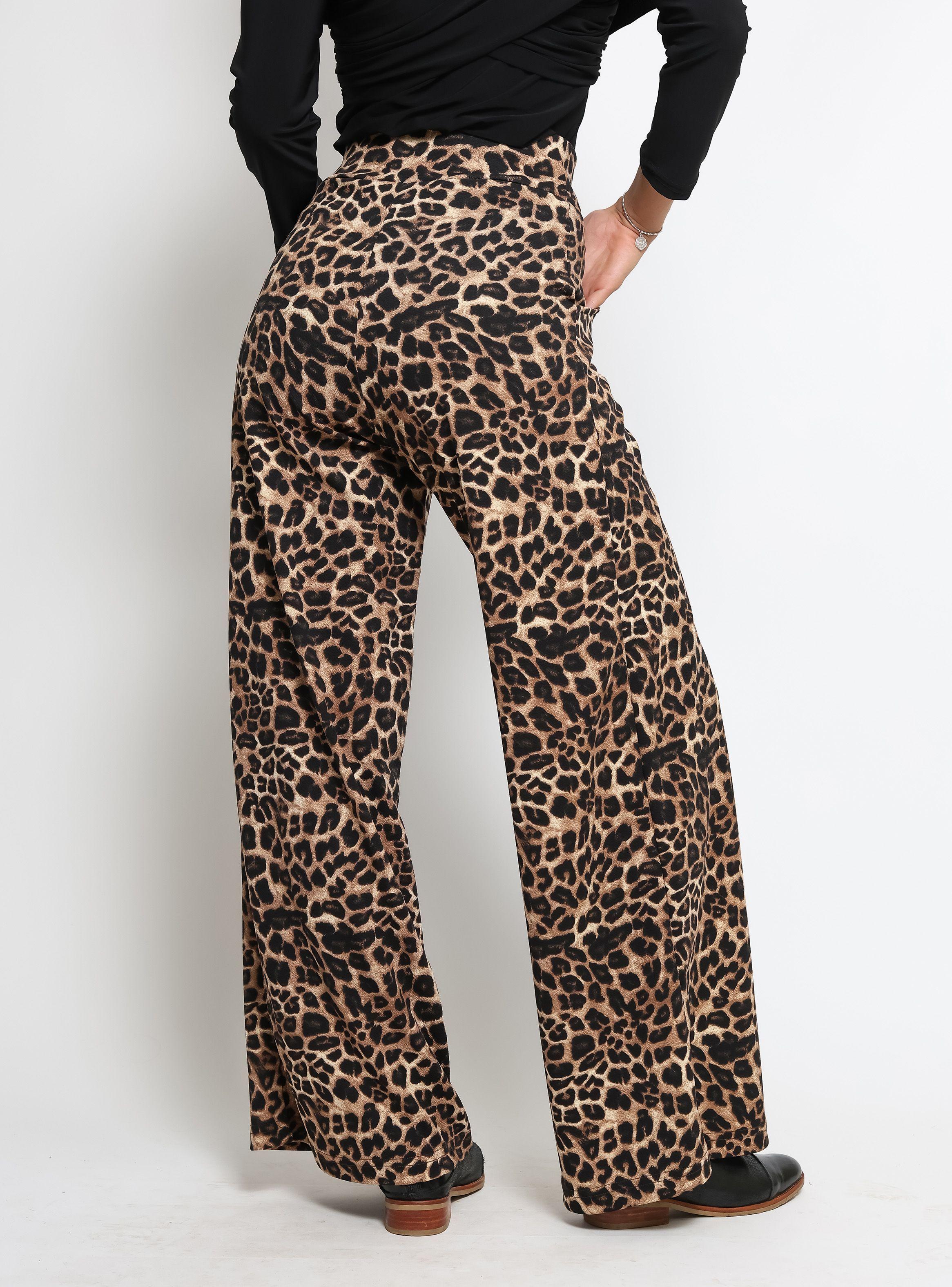 Palazzo Rebeca Leopardo Animal Print Natalia Seguel-4