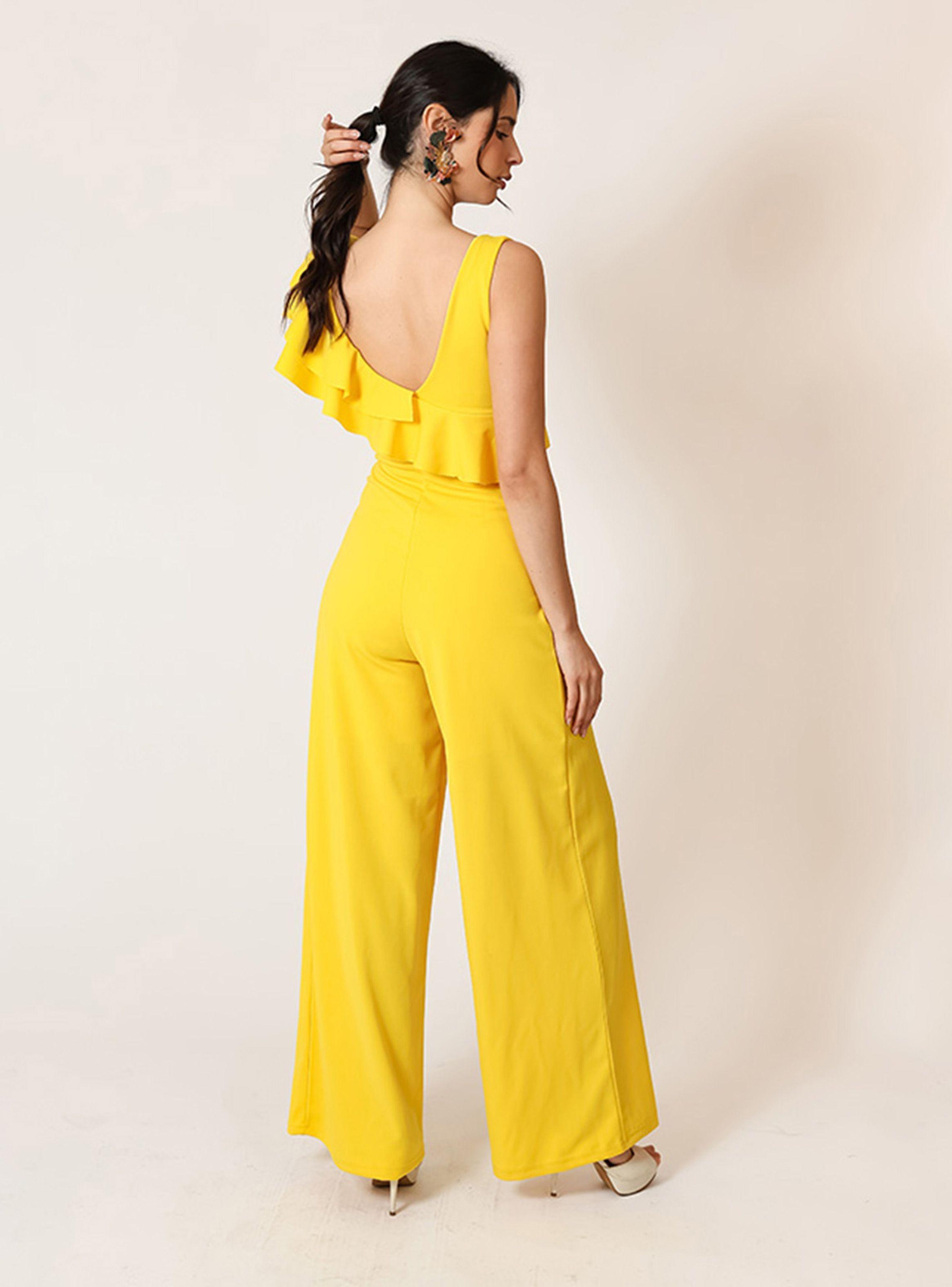 Enterito Julianna Vuelos Sin Mangas Amarillo Natalia Seguel-2