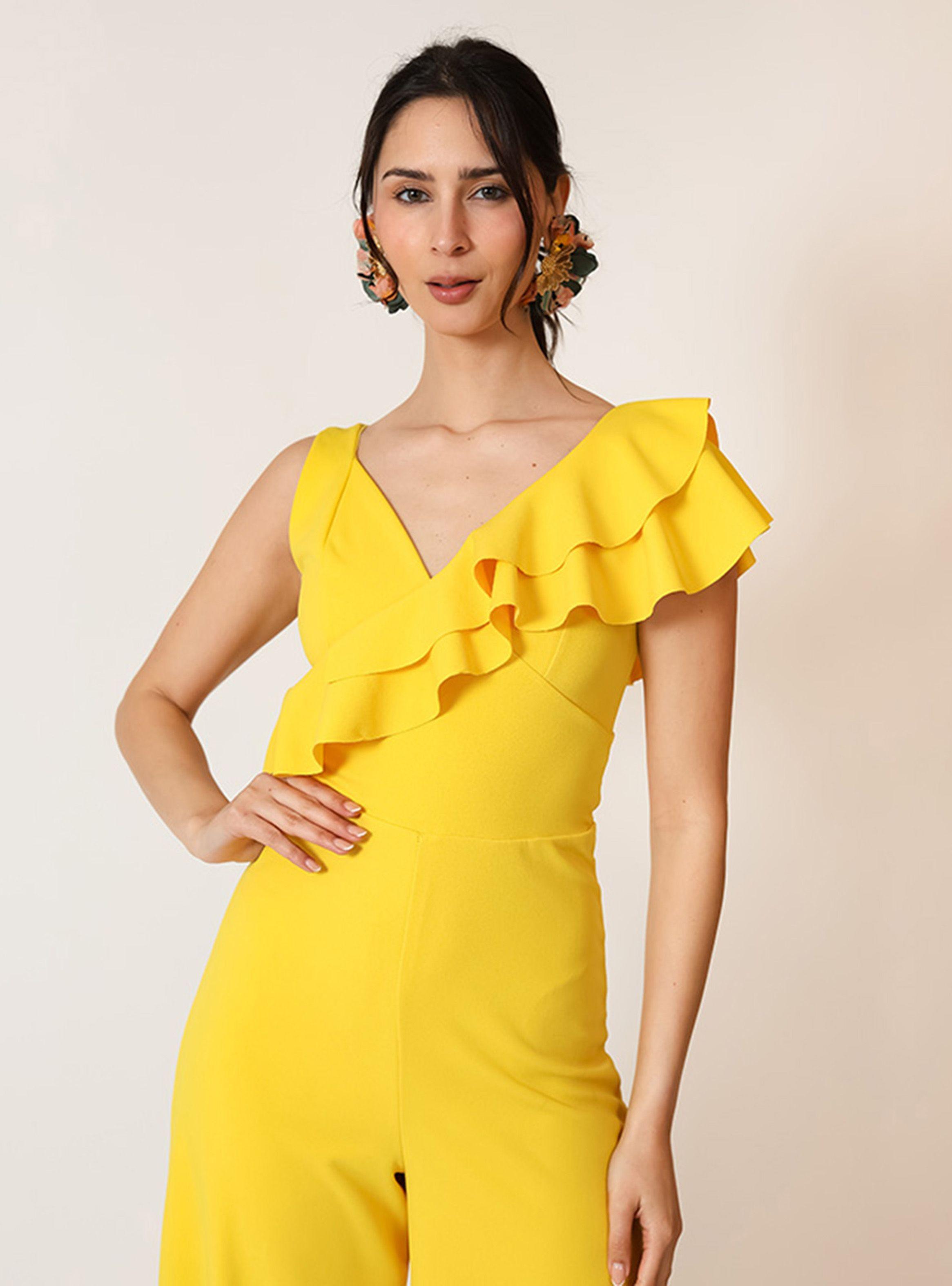 Enterito Julianna Vuelos Sin Mangas Amarillo Natalia Seguel-4