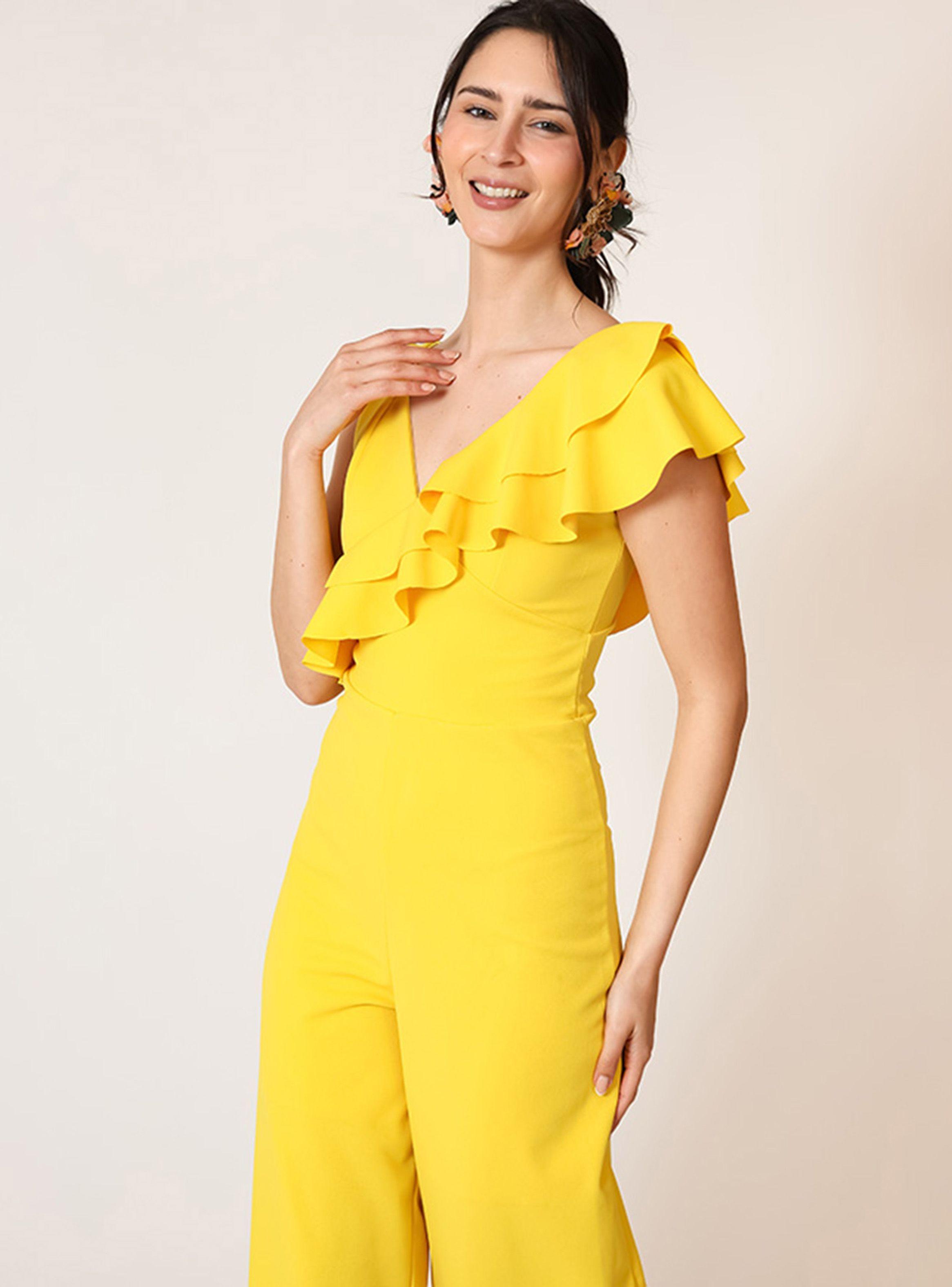 Enterito Julianna Vuelos Sin Mangas Amarillo Natalia Seguel-5