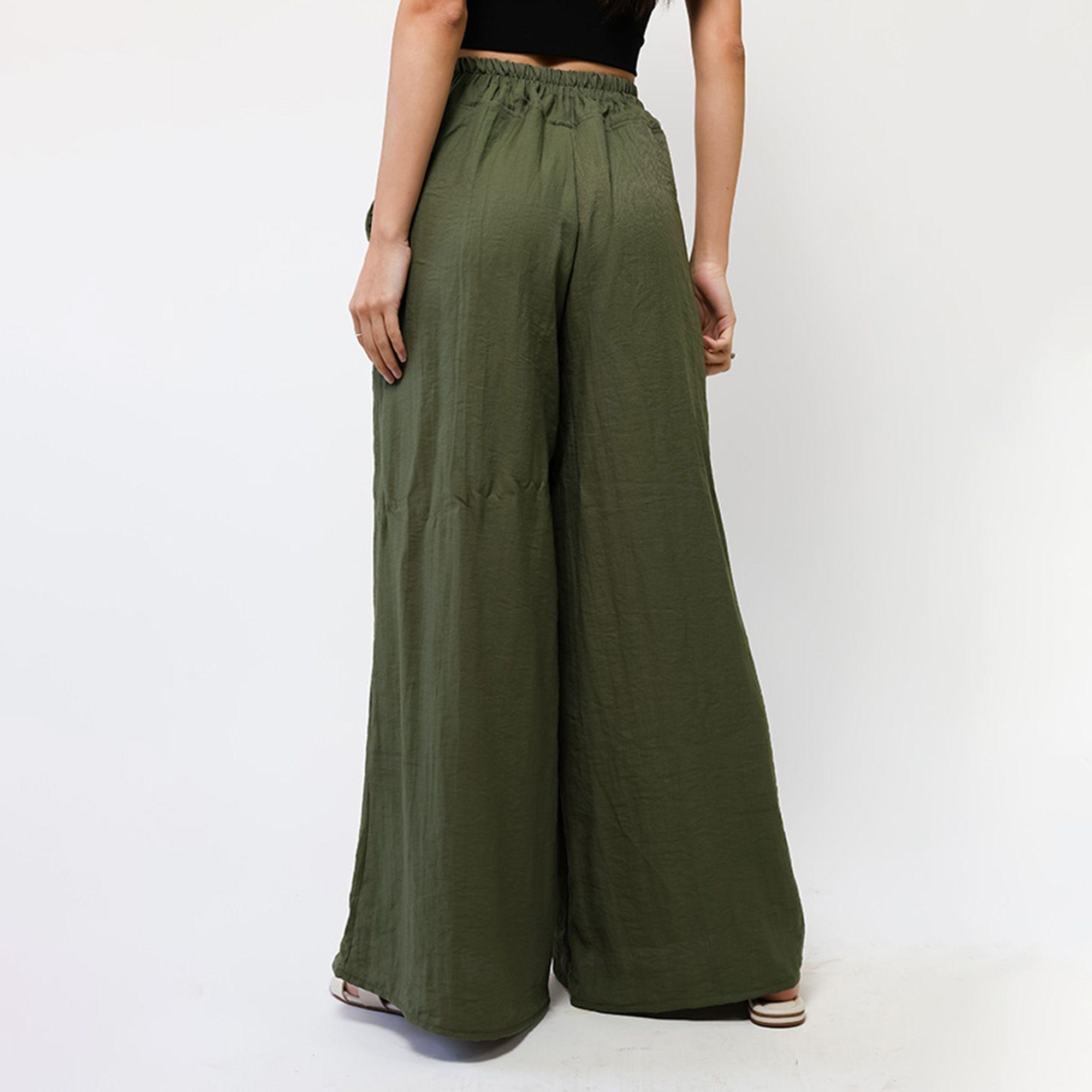 Palazzo Verde Musgo Lino | Natalia Seguel-5