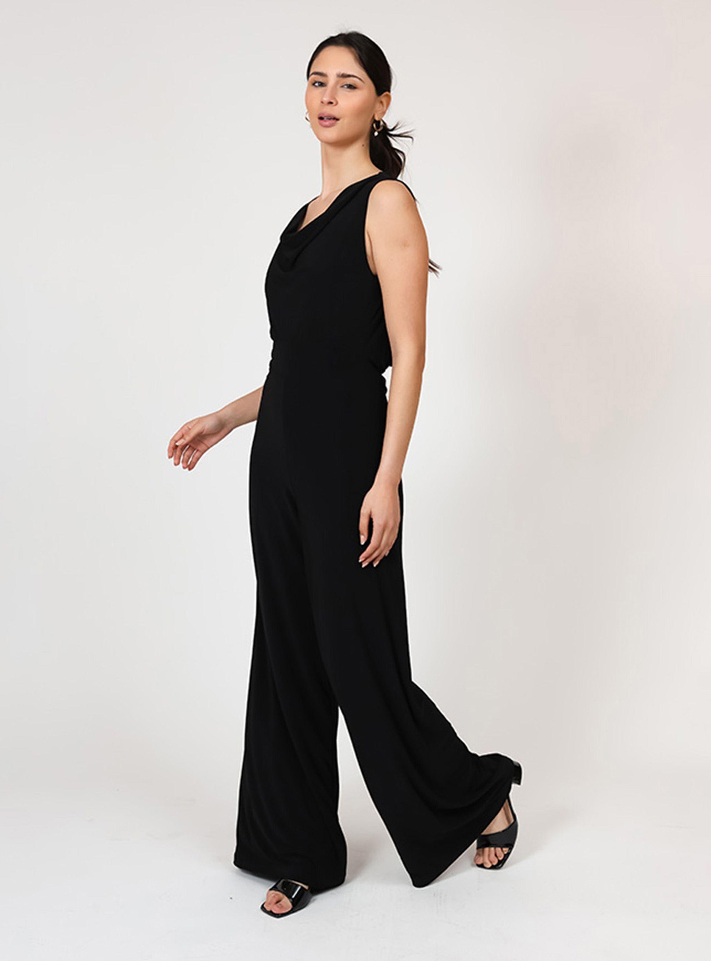 Enterito Drapeado Negro Natalia Seguel-4