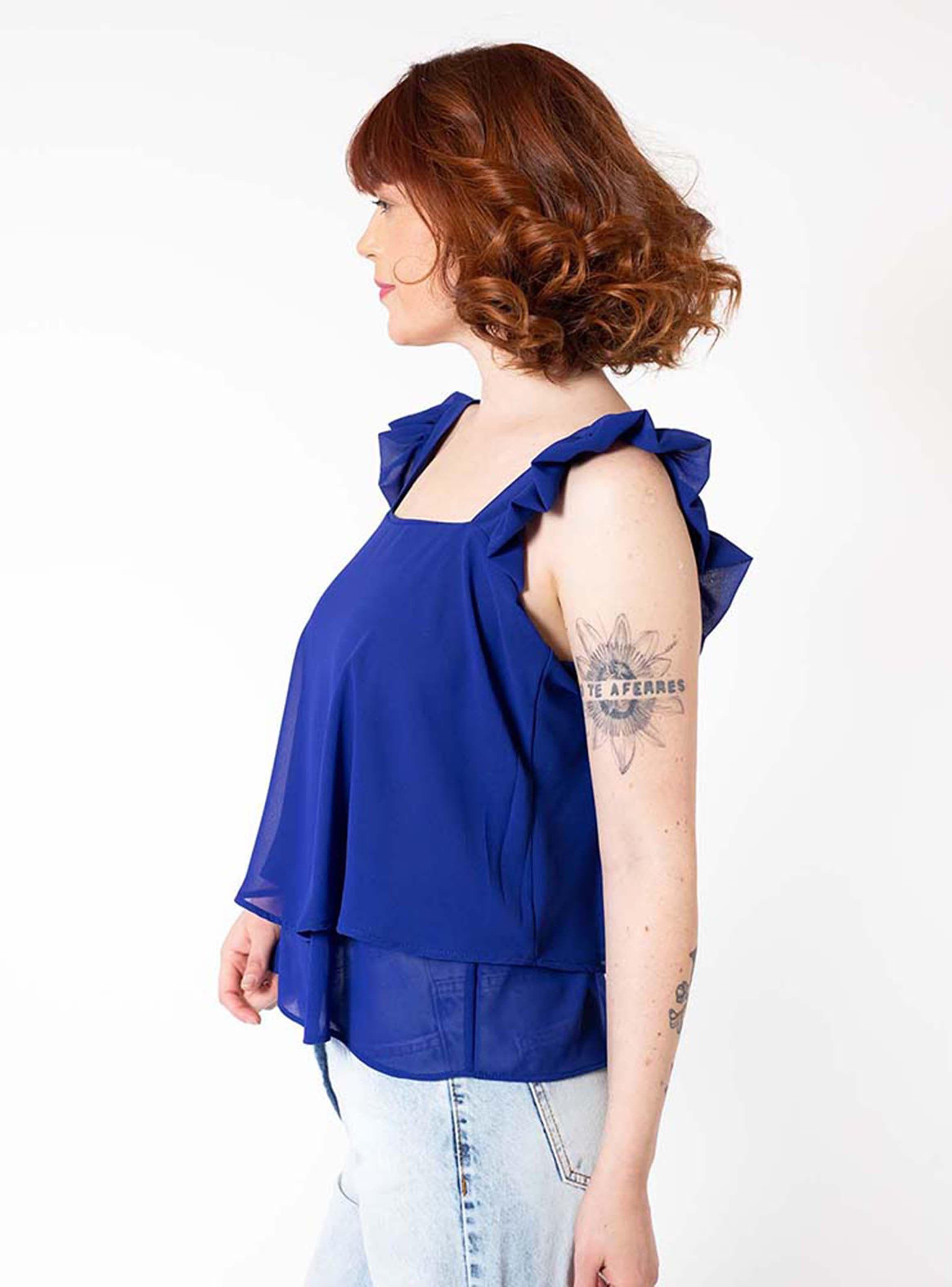 Blusa Noah Azulino Natalia Seguel-3
