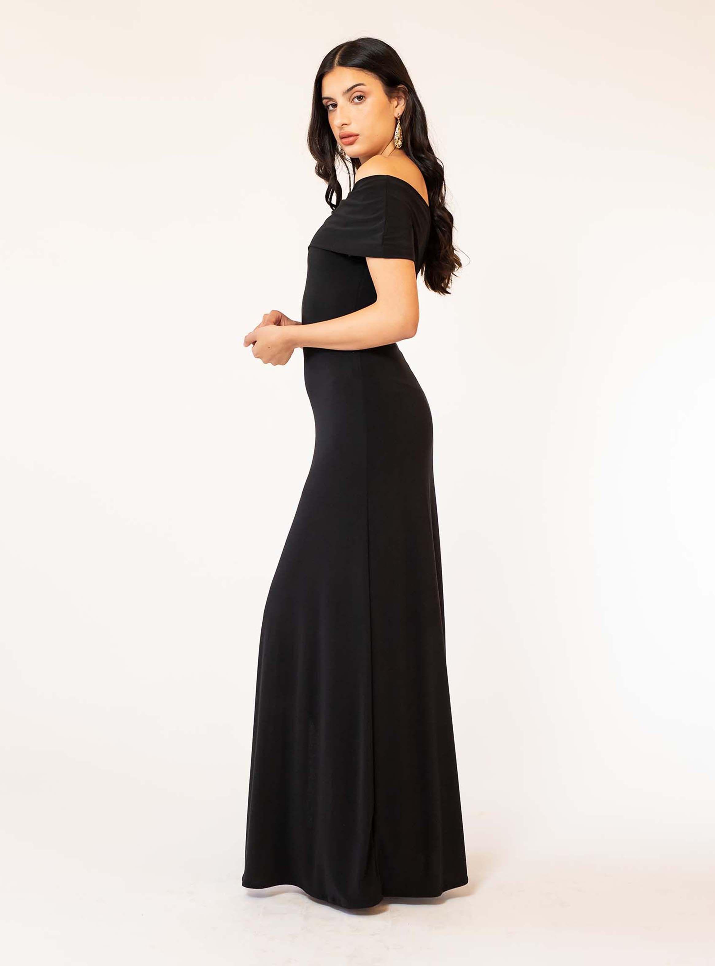 Vestido Ester Negro Natalia Seguel-2
