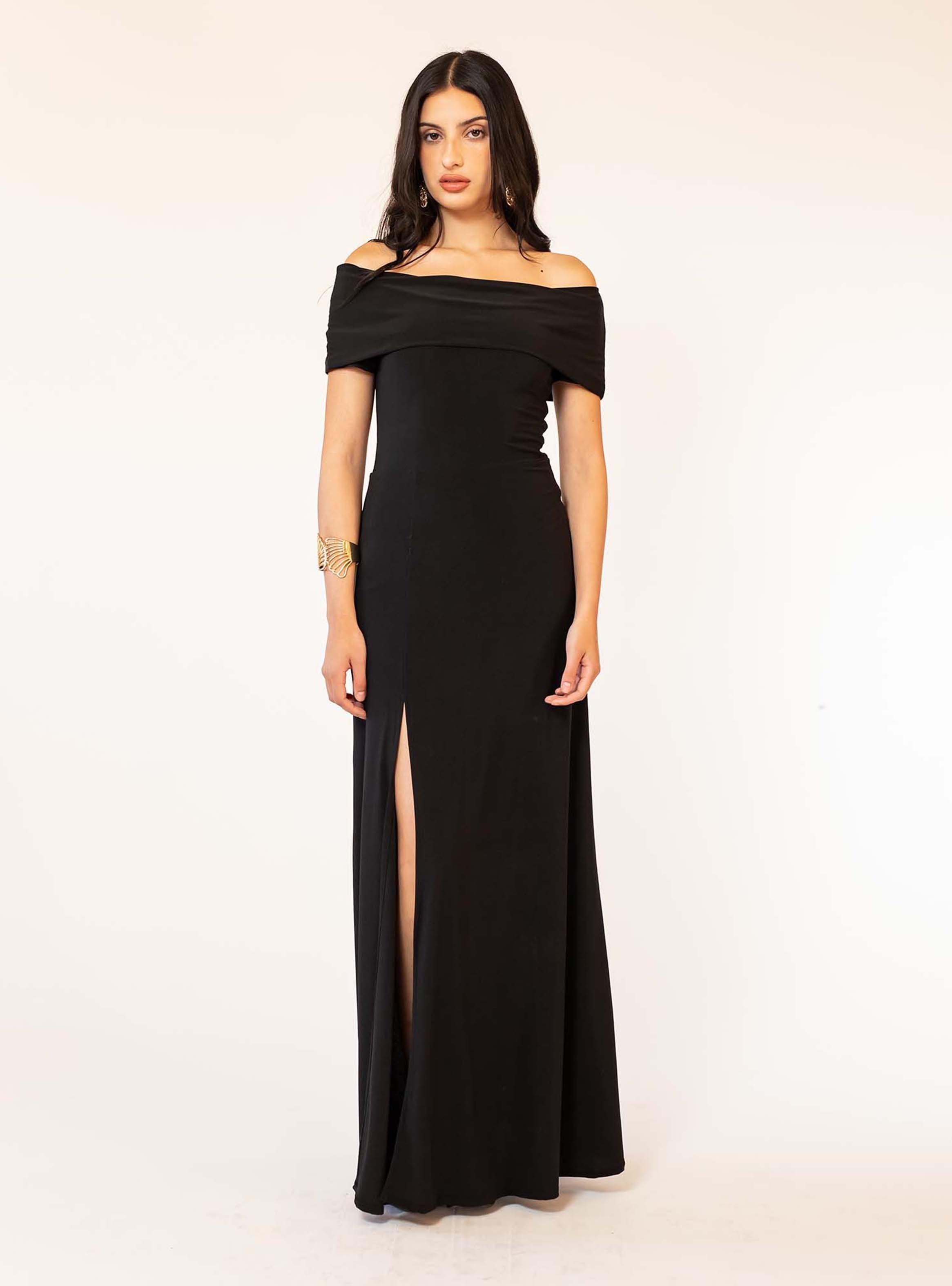 Vestido Ester Negro Natalia Seguel-4