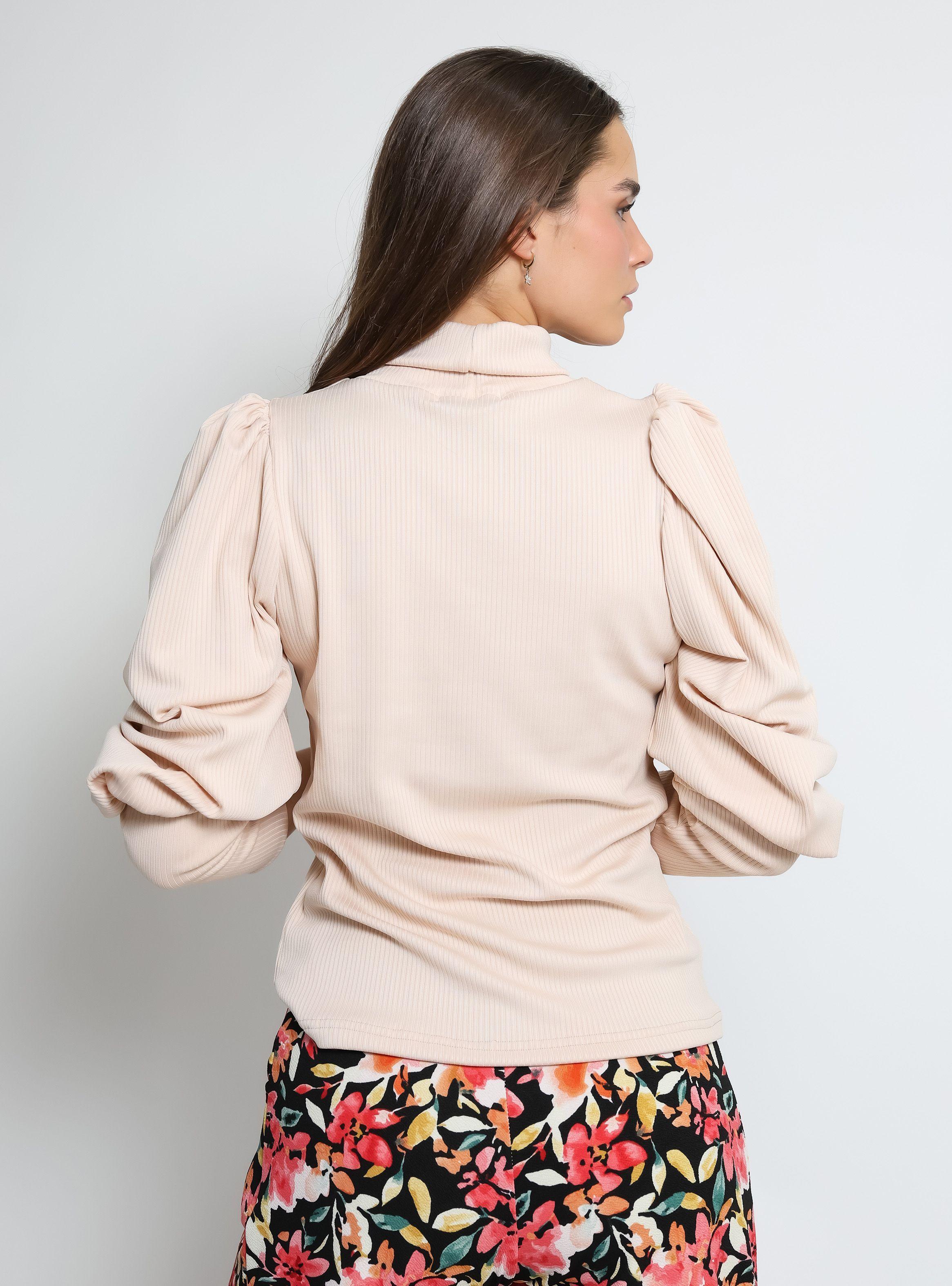 Polera Vane Beige Natalia Seguel-3