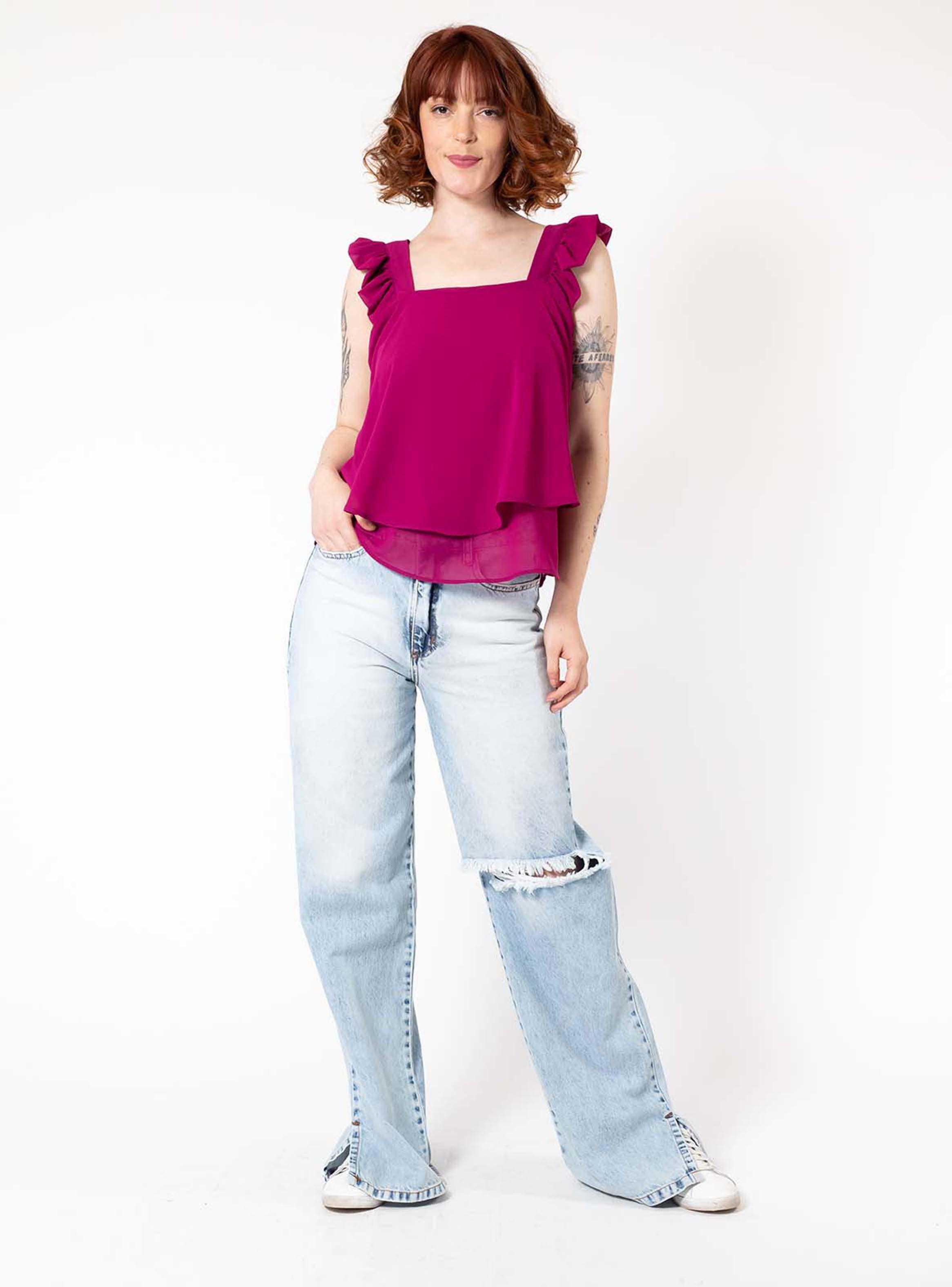 Blusa Noah Burdeo Natalia Seguel-1