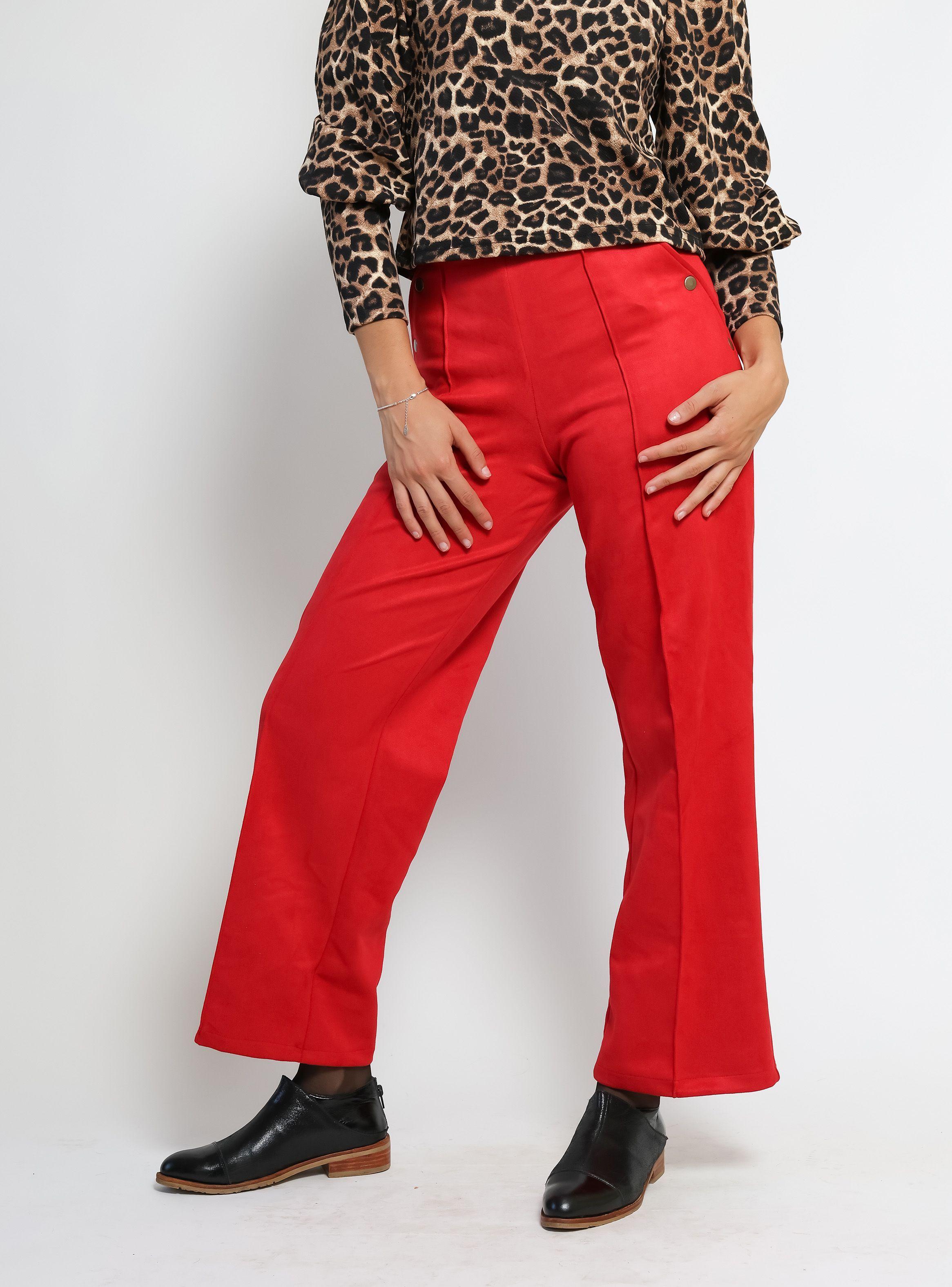 Pantalón Clare Rojo Natalia Seguel-5