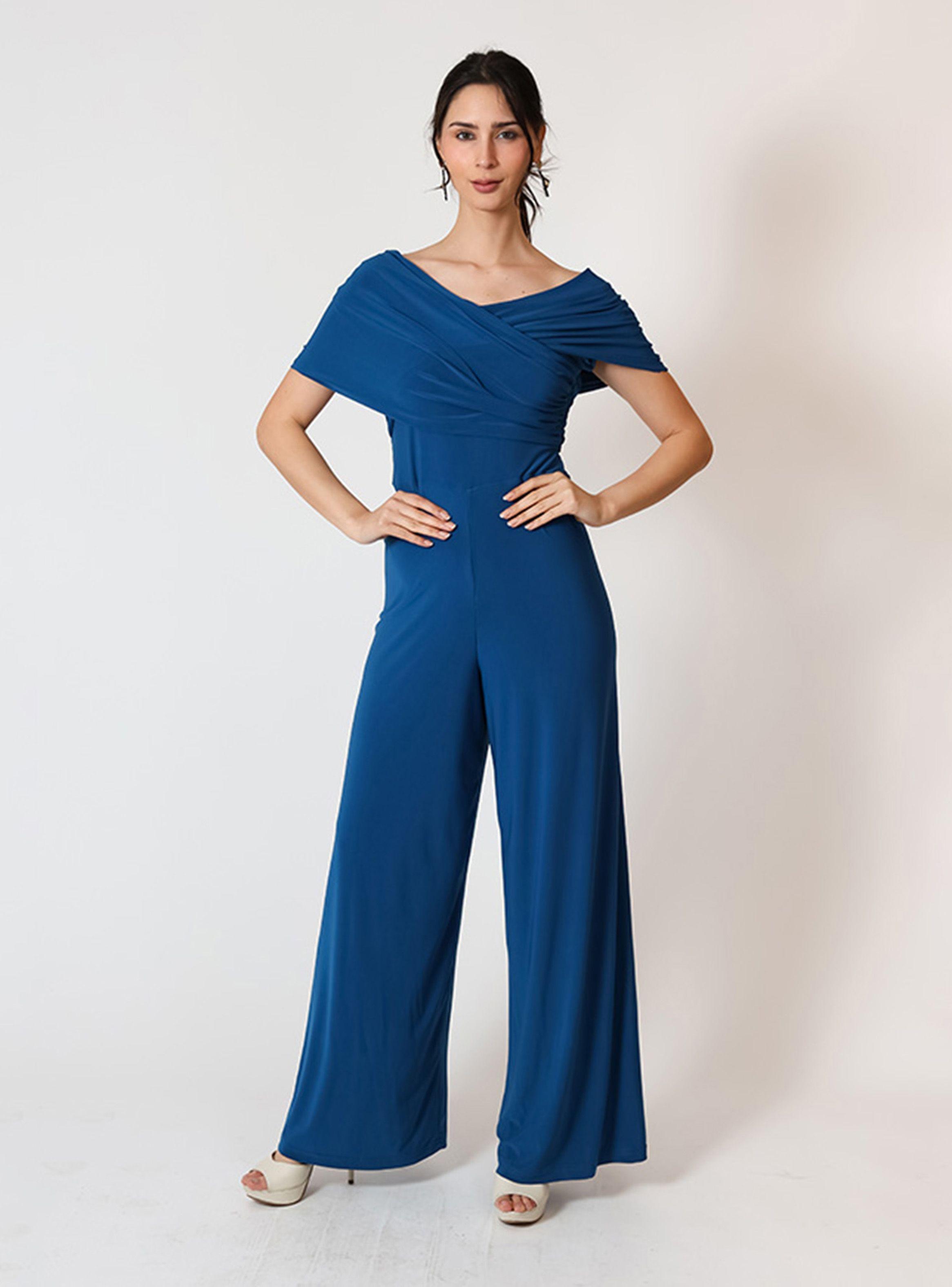 Enterito Suri Sin Mangas Azul Piedra Natalia Seguel-2