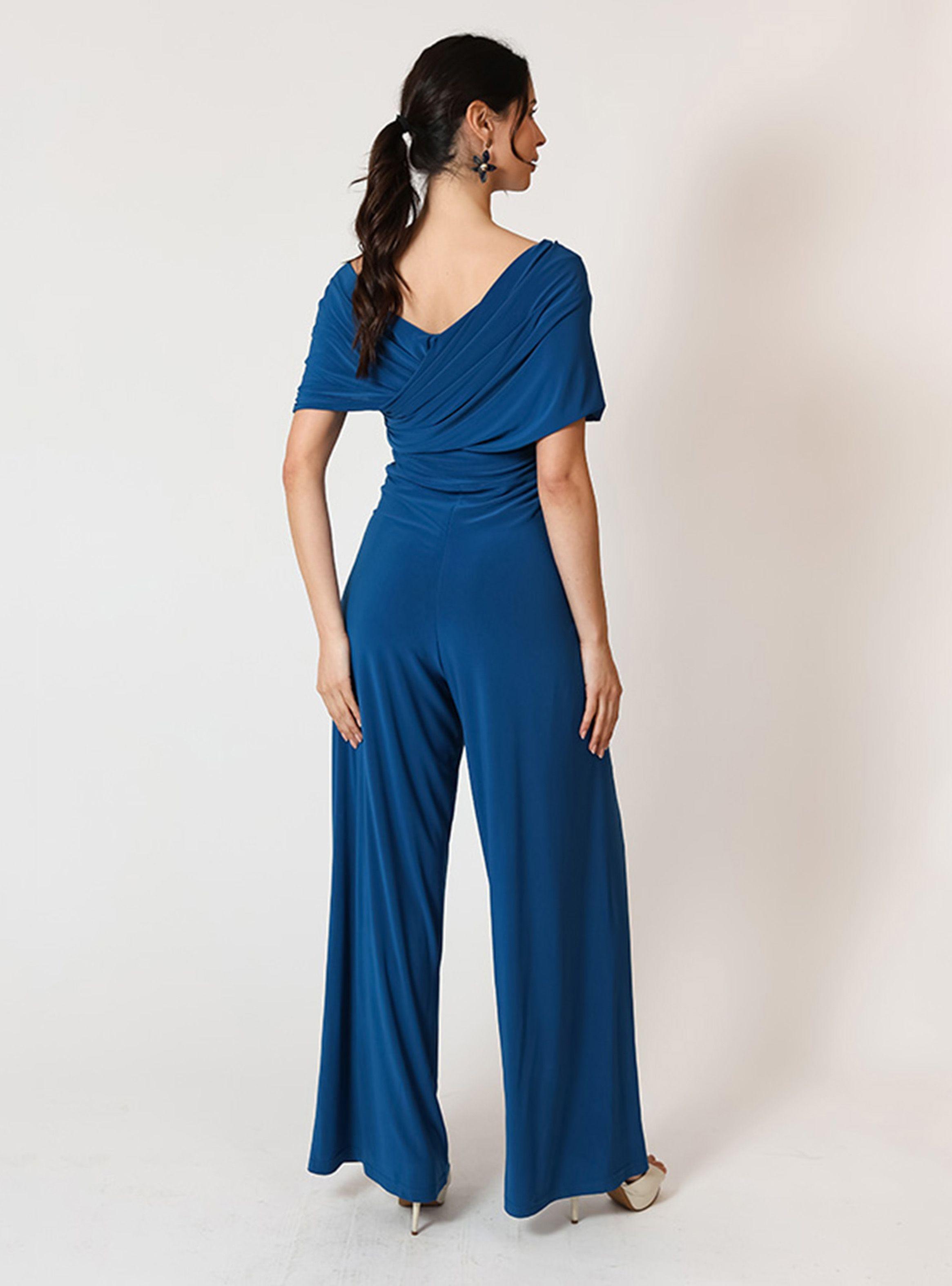 Enterito Suri Sin Mangas Azul Piedra Natalia Seguel-3