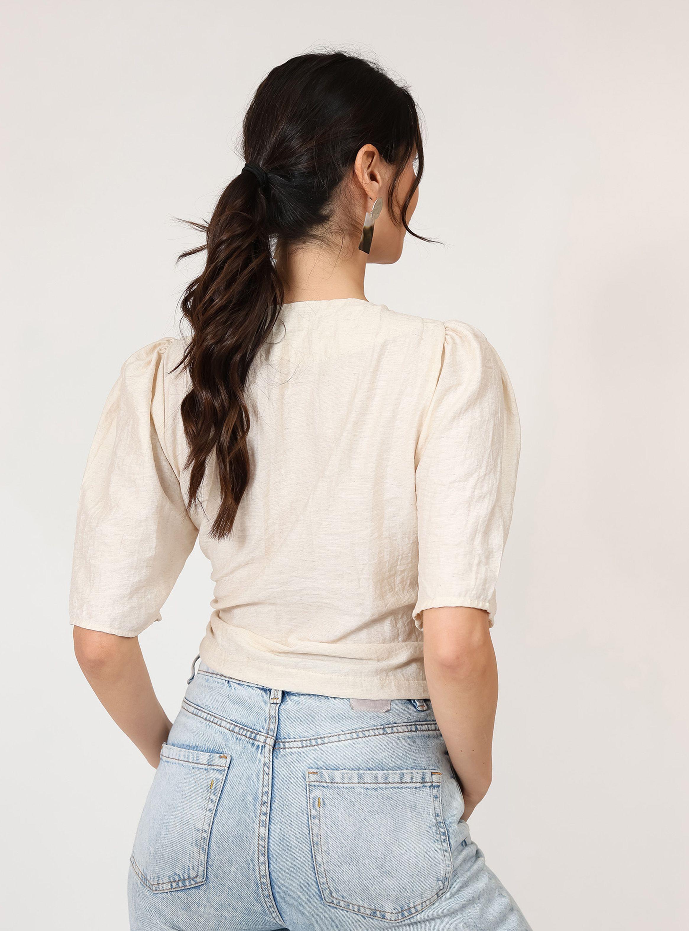 Blusa Jose Crudo Lino Natalia Seguel-4