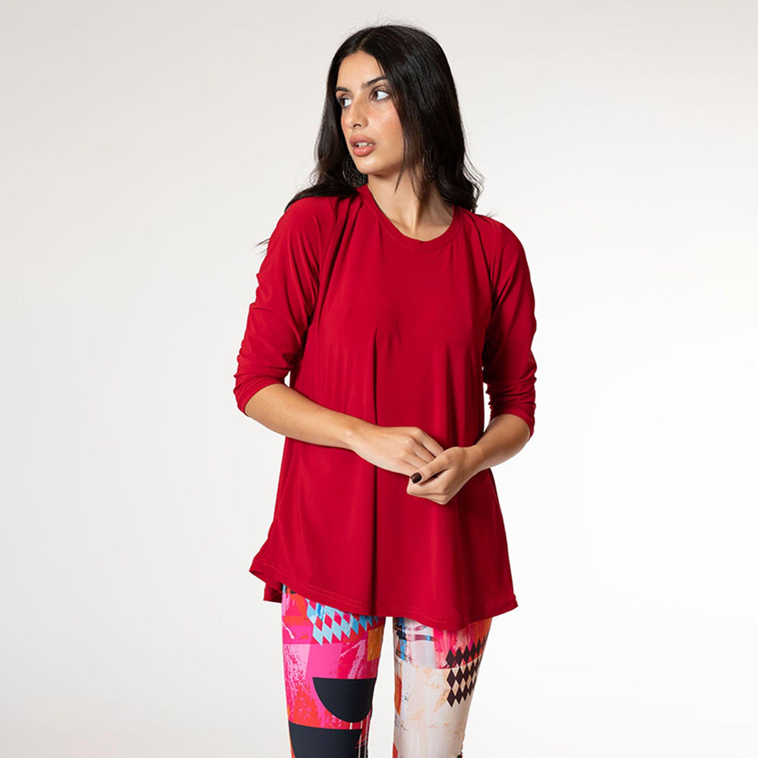 Polera Paula Rojo Natalia Seguel-0