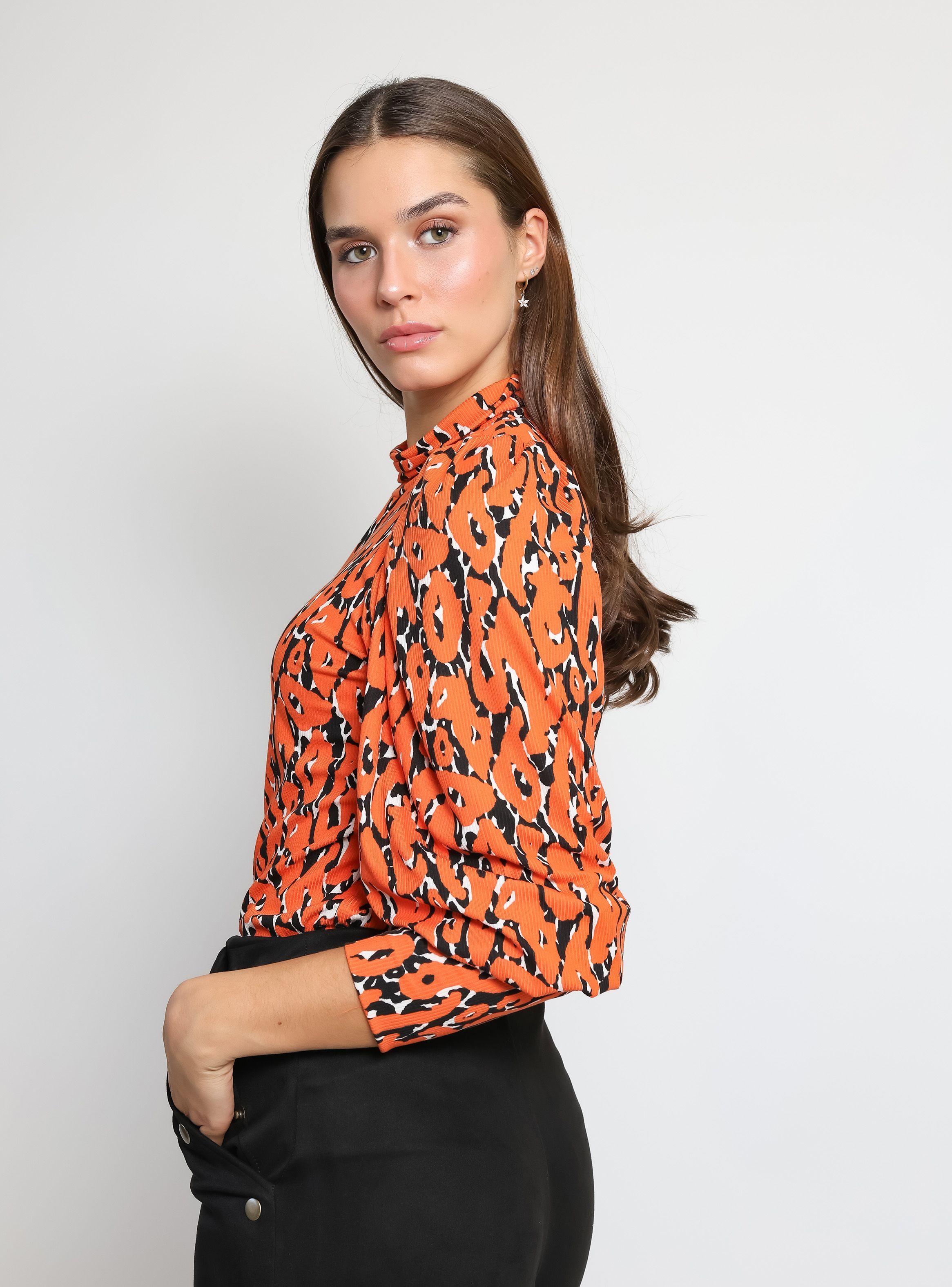 Polera Vane Naranjo Manchas Natalia Seguel-2