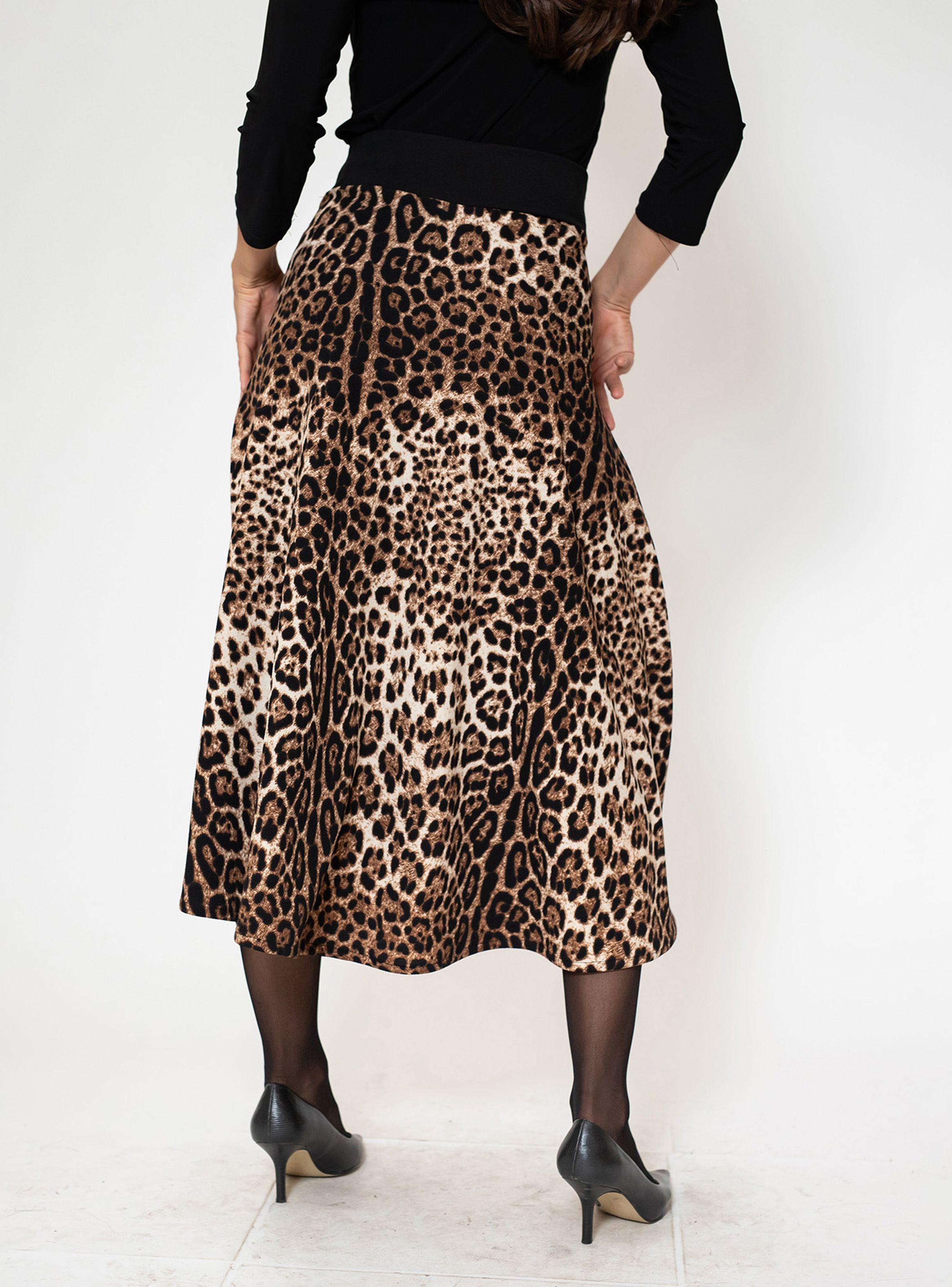 Falda Roma Animalprint Natalia Seguel-4