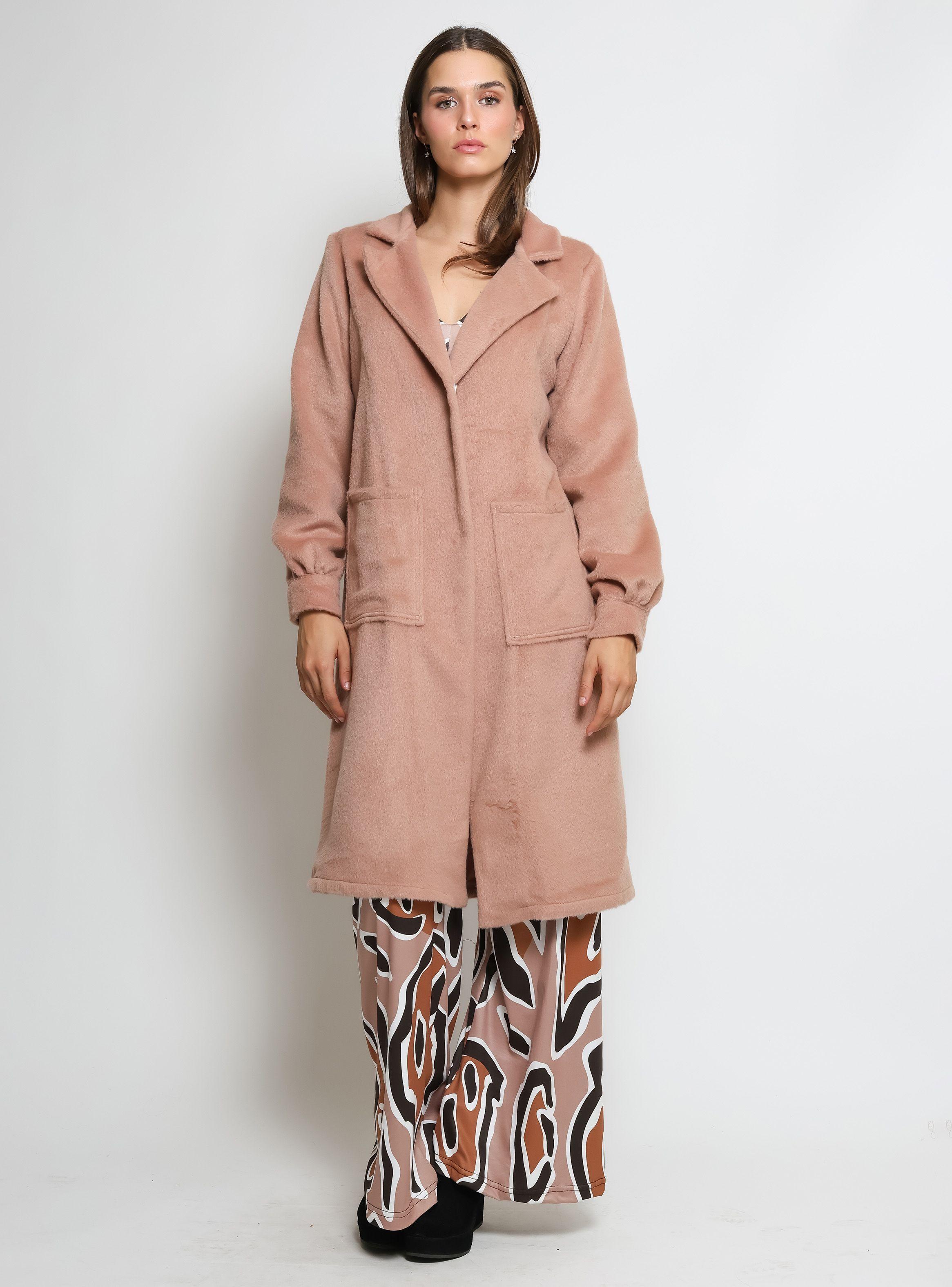Chaqueta Antonia Larga Rosa Natalia Seguel-3