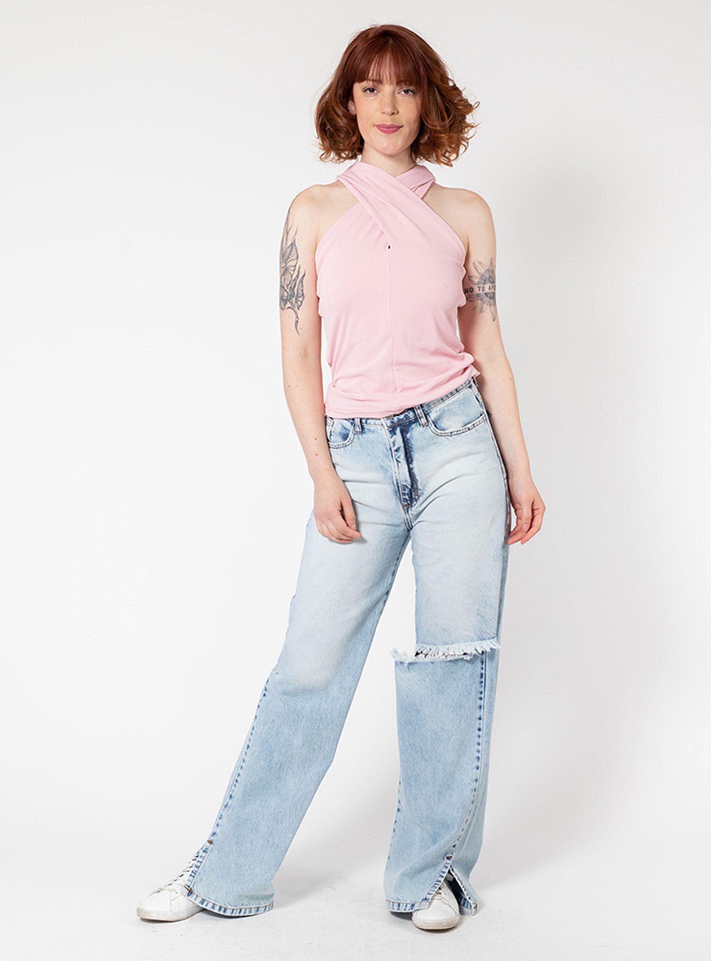 Polera Giulia Rosa Natalia Seguel-5