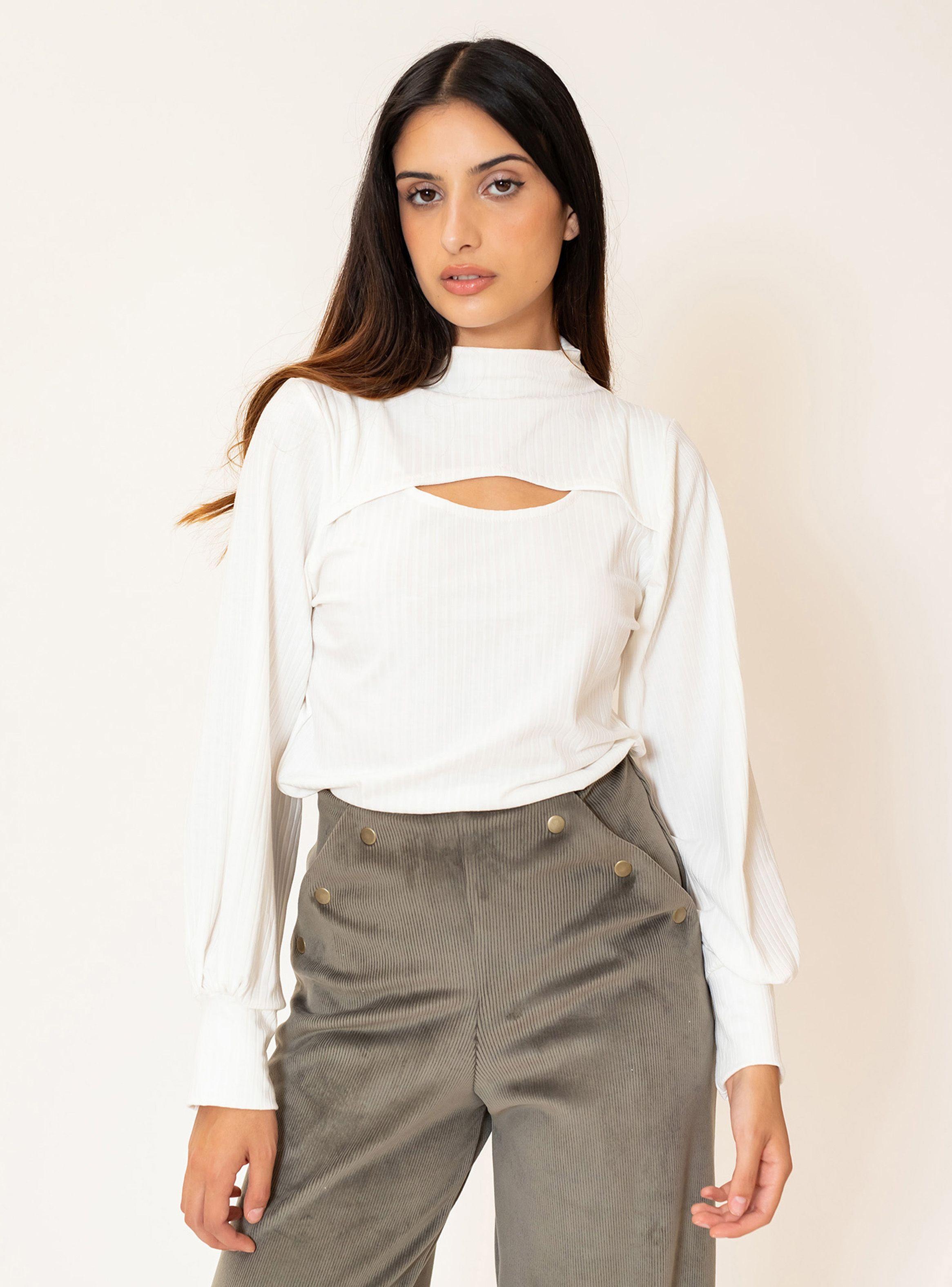 Polera Irene Blanco Natalia Seguel-4