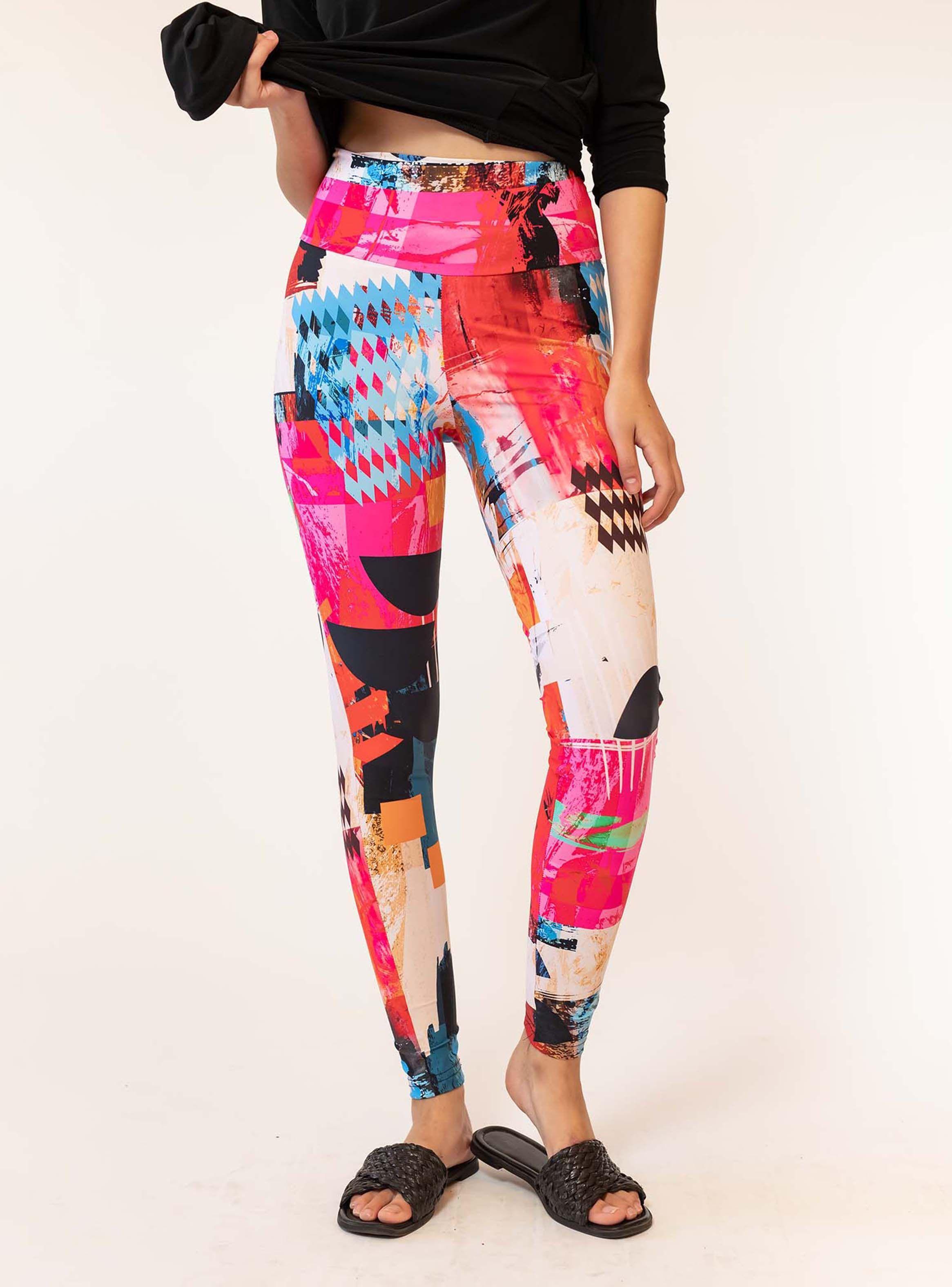 Calza Manchas Fucsia Natalia Seguel-3