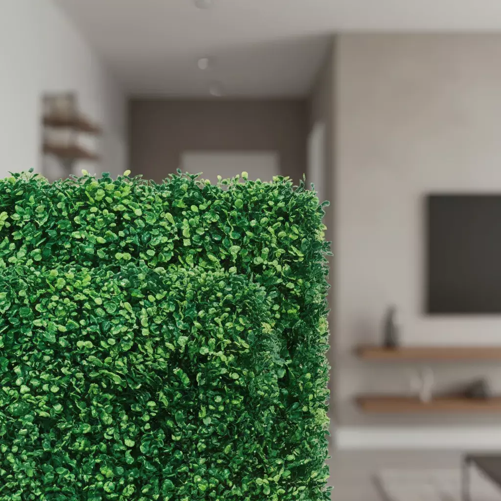 Paneles de Seto Artificial Exterior/Interior Clásico Verde 50x50cm-9