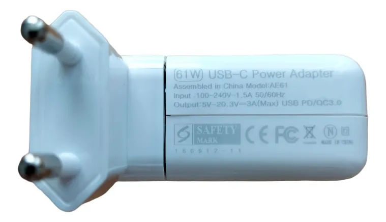 Cargador USB-C 61W Compatible con MacBook Pro 13 2016-2020-3