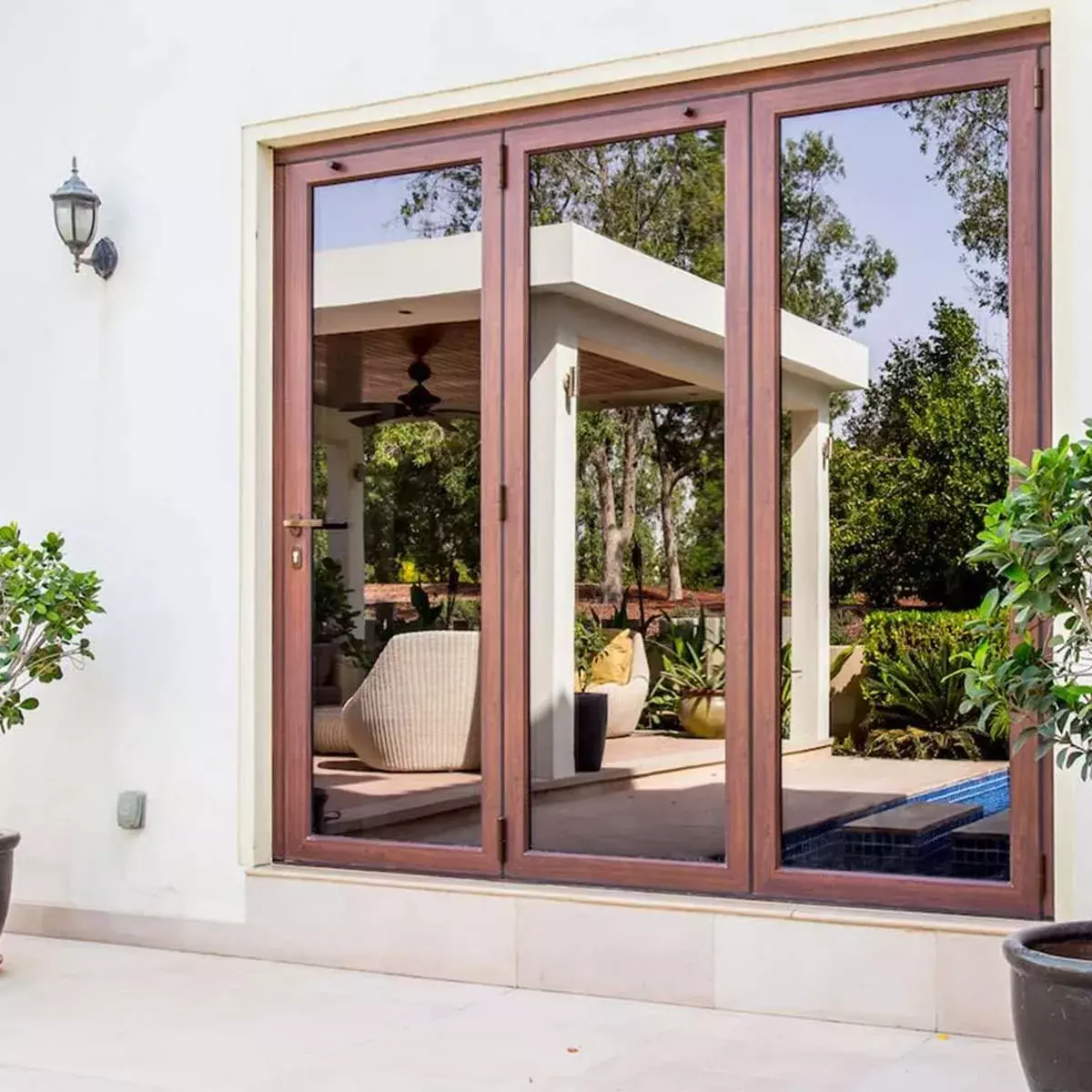 Película Reflectante para Ventanas Protección UV Control Térmico 100x1000cm-6
