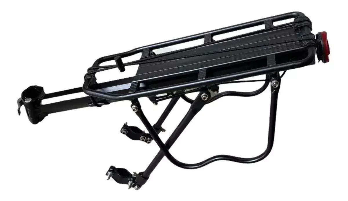 Portaequipaje Para Bicicleta Ajustable Con Luz Reflectante-2