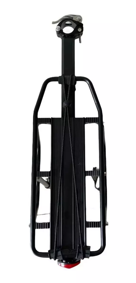 Portaequipaje Para Bicicleta Ajustable Con Luz Reflectante-3