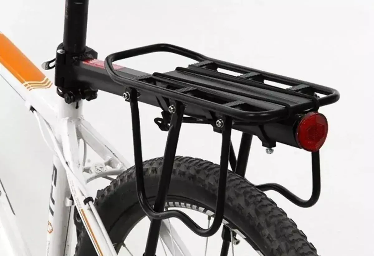 Portaequipaje Para Bicicleta Ajustable Con Luz Reflectante-4