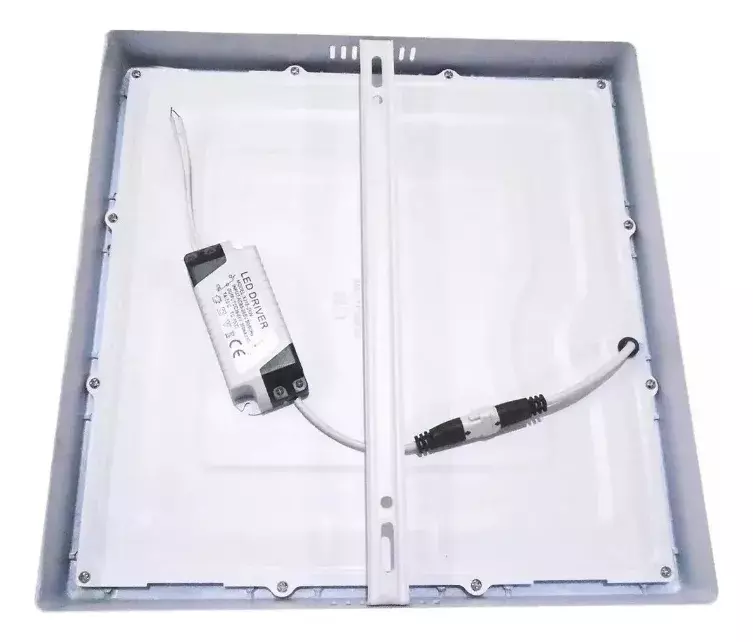 Panel LED Empotrable Cuadrado Luz Blanca 24W-2