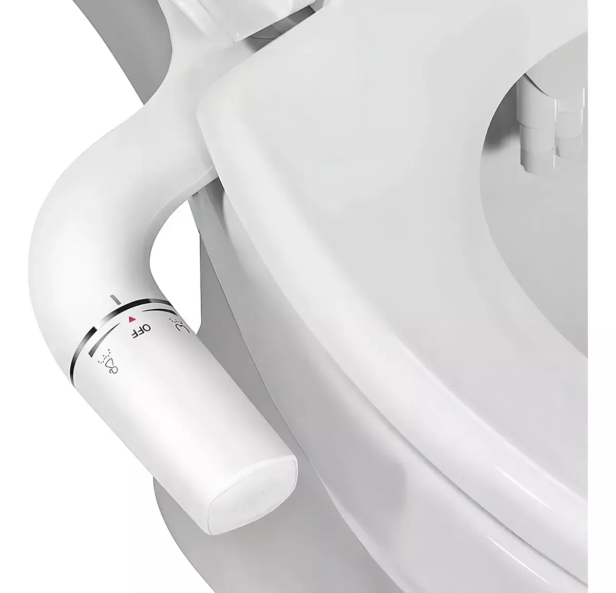 Bidet Ultra Delgado Ajustable Conexión Metálica Lavado Posterior Y Femenino-5