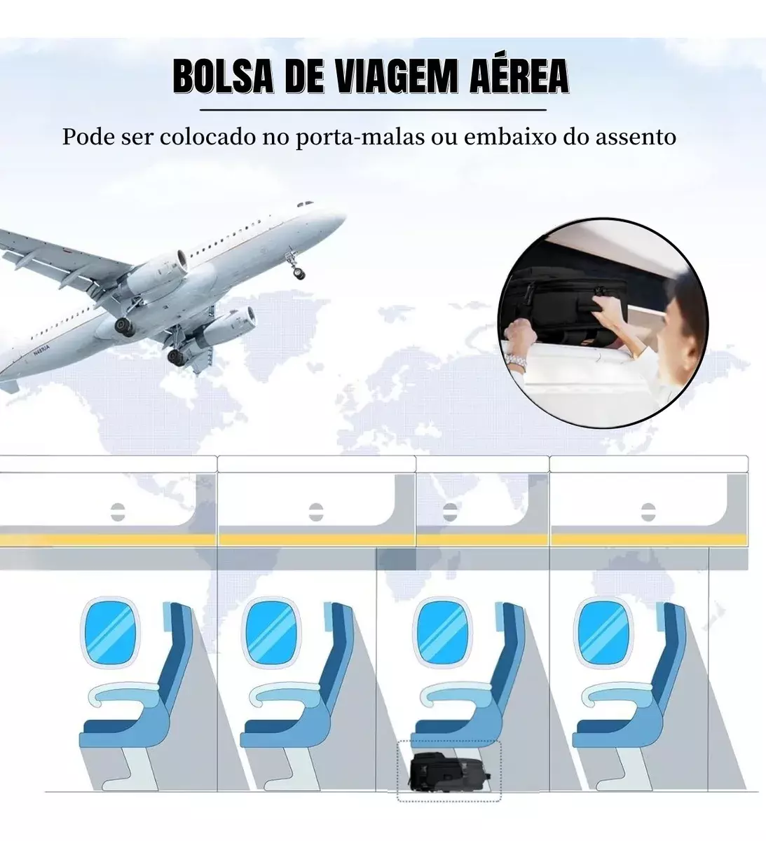 Mochila Impermeable Con Puerto USB Unisex Compartimento Para Laptop Y Zapatos 20L Negra-7