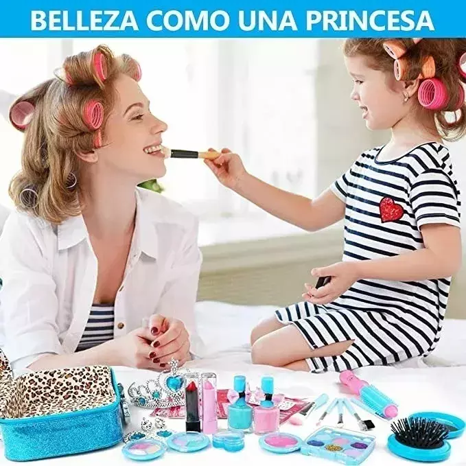 Kit de Maquillaje Infantil Lavable No Tóxico Juguete Creativo-6