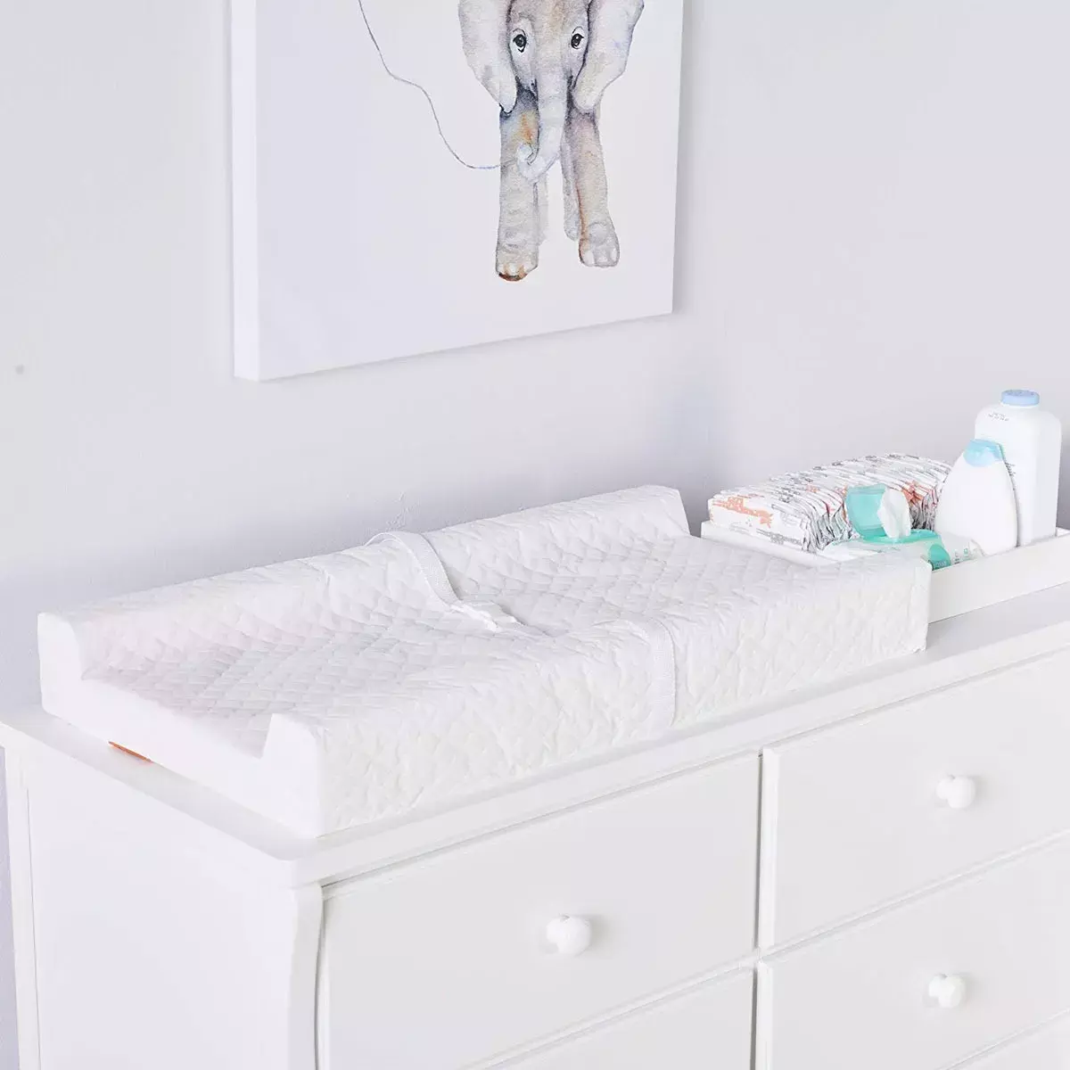 Cambiador Para Bebés Impermeable Tejido PEVA Lavable 80x40 cm-9