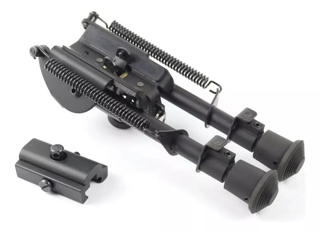 Bipode Ajustable para Rifle Altura Regulable 182-255mm Acero-2