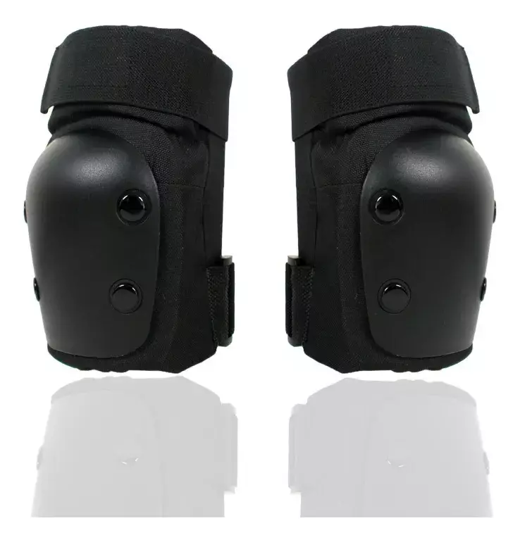 Casco y Juego de Rodilleras, Coderas y Muñequeras para Patinaje EVA Negro Ajustable-7