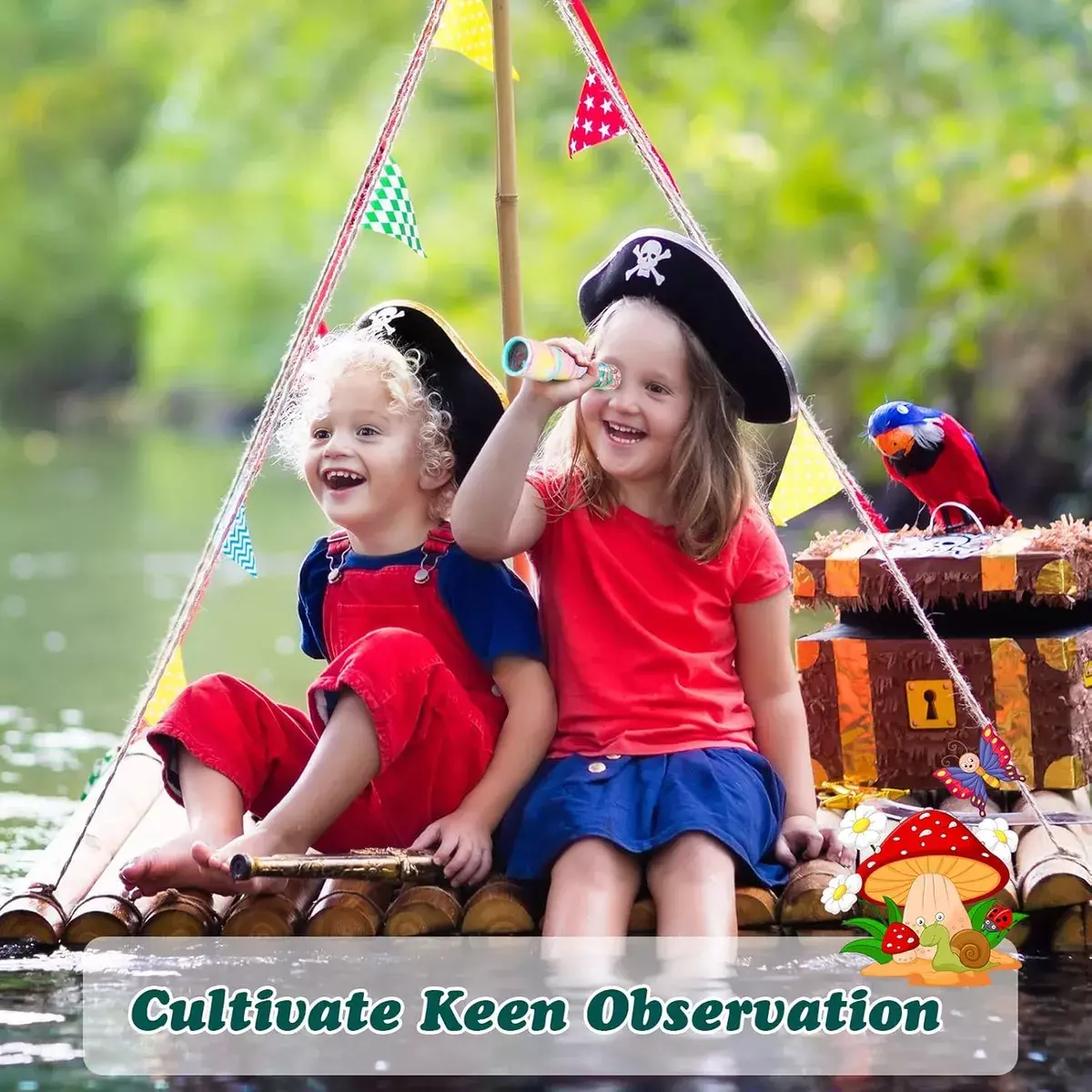 Caleidoscopio Infantil Papel Colorido Diseño Clásico Pack 24 Piezas-5