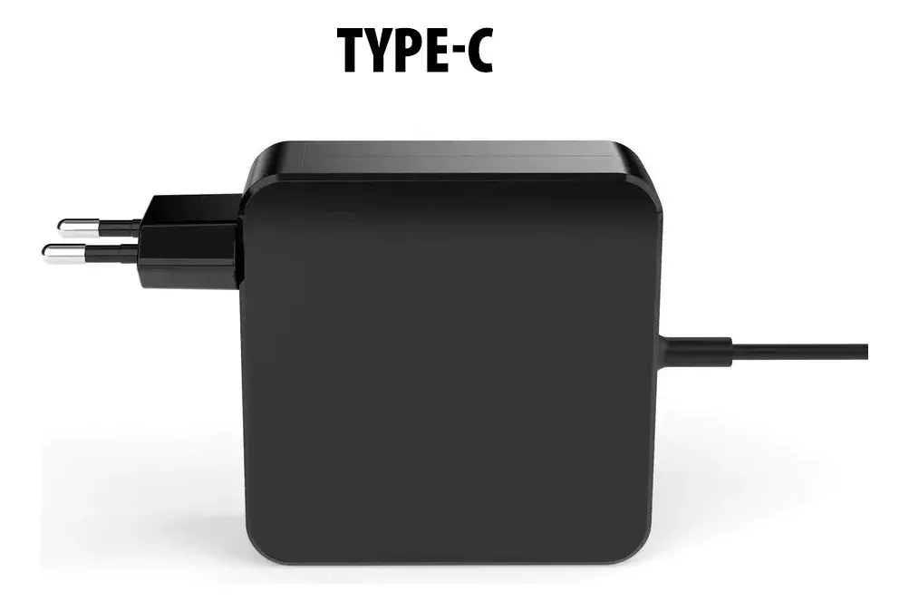 Cargador Tipo C 65W Universal Negro-2