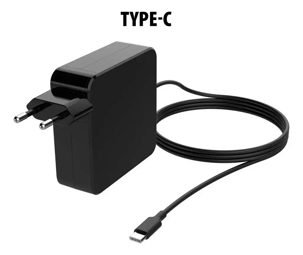 Cargador Tipo C 65W Universal Negro-4