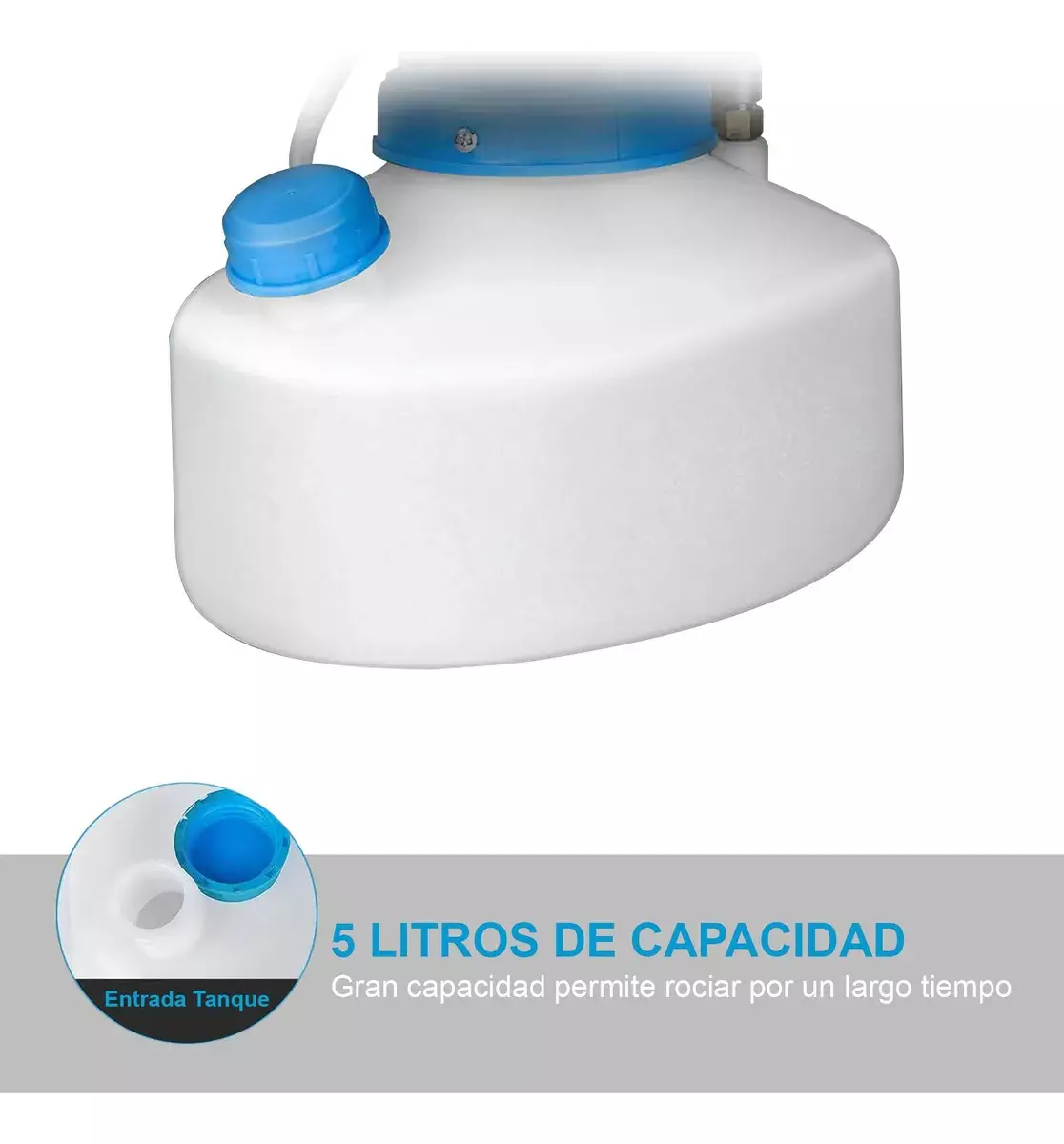 Pulverizador Eléctrico 5L Boquilla Ajustable Ángulo 60°-3