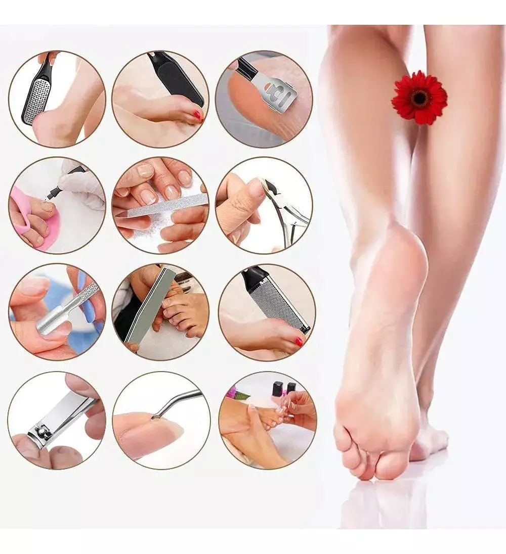 Removedor De Callos Eléctrico Recargable IPX7 Cabezal Giratorio Pantalla LCD-6