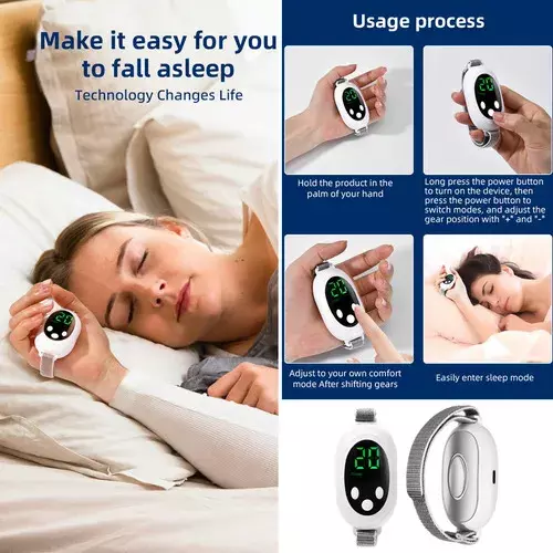 Masajeador de Mano Relajante EMS con Pantalla LED Reajustable y USB Tipo C-8