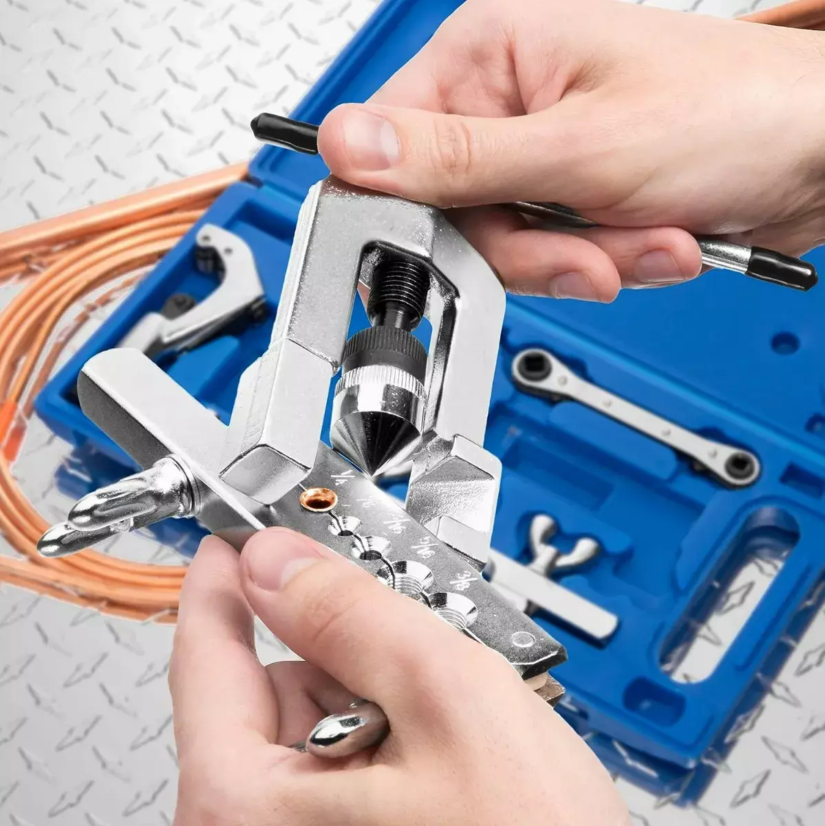 Kit de Herramientas para Doblado y Expansión de Tubos Manuales Acero Inoxidable-3