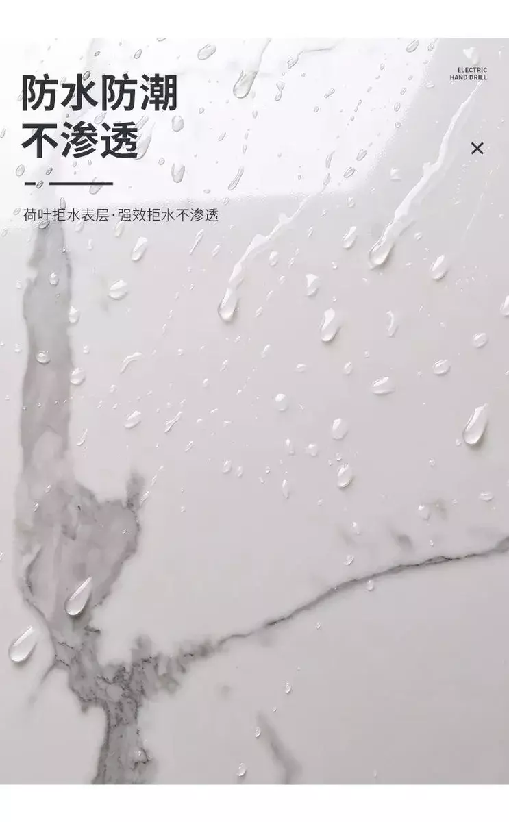 Papel Adhesivo Impermeable Mármol Autoadhesivo Resistente al Calor 60x120 Cm-2