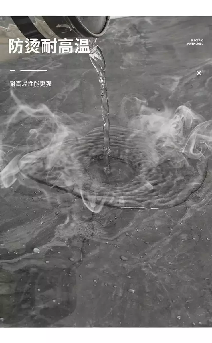 Papel Adhesivo Impermeable Mármol Autoadhesivo Resistente al Calor 60x120 Cm-4