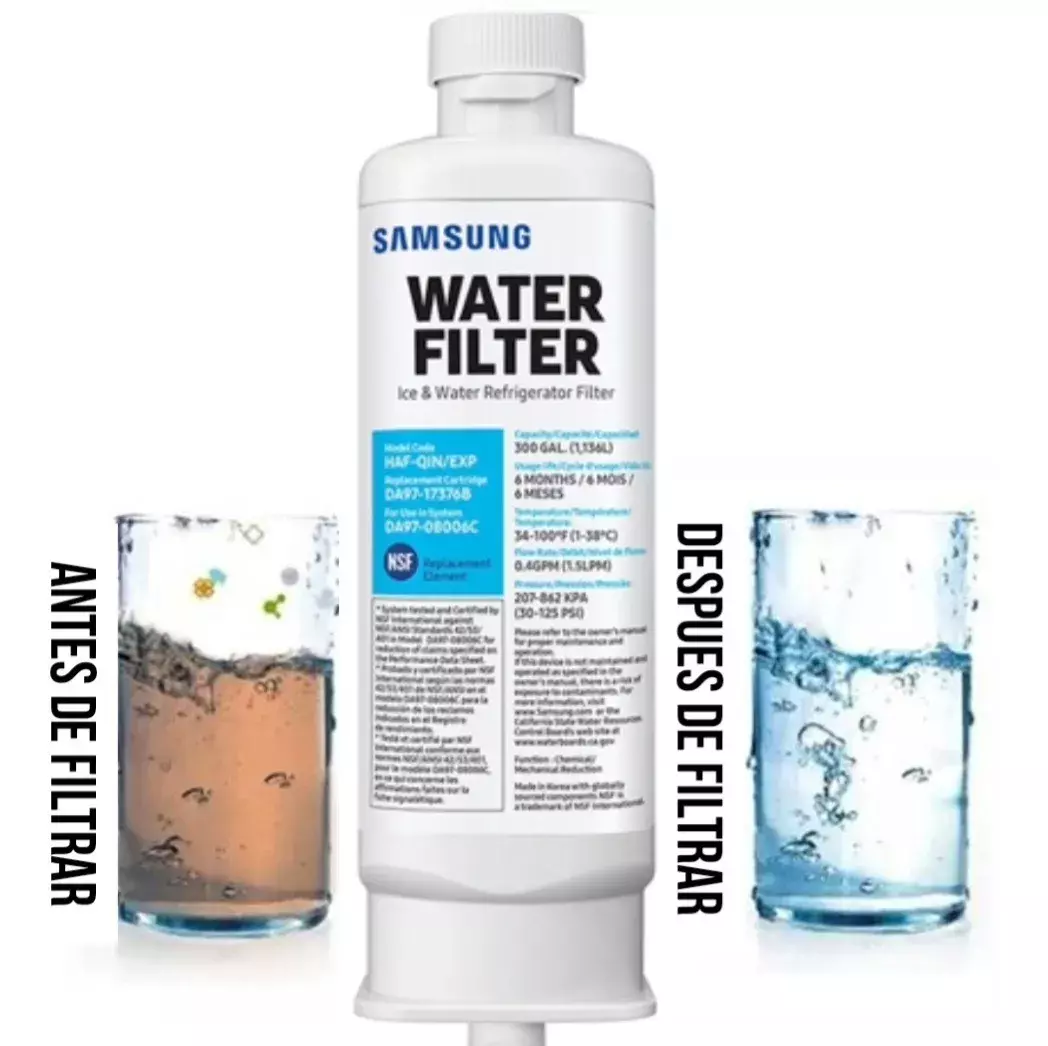 Filtro de Agua Refrigerador DA97-17376B Compatible NSF-6