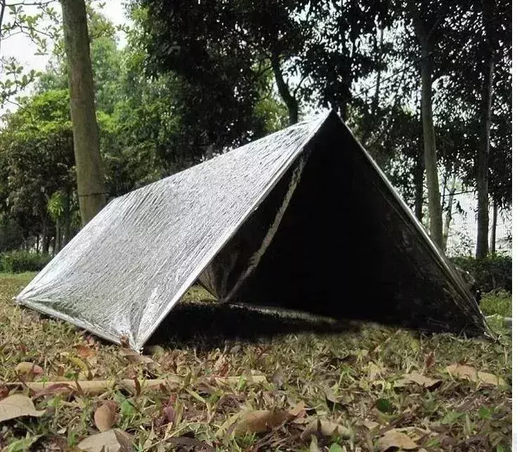 Manta Térmica Emergencia Resistente Impermeable Multiuso -4