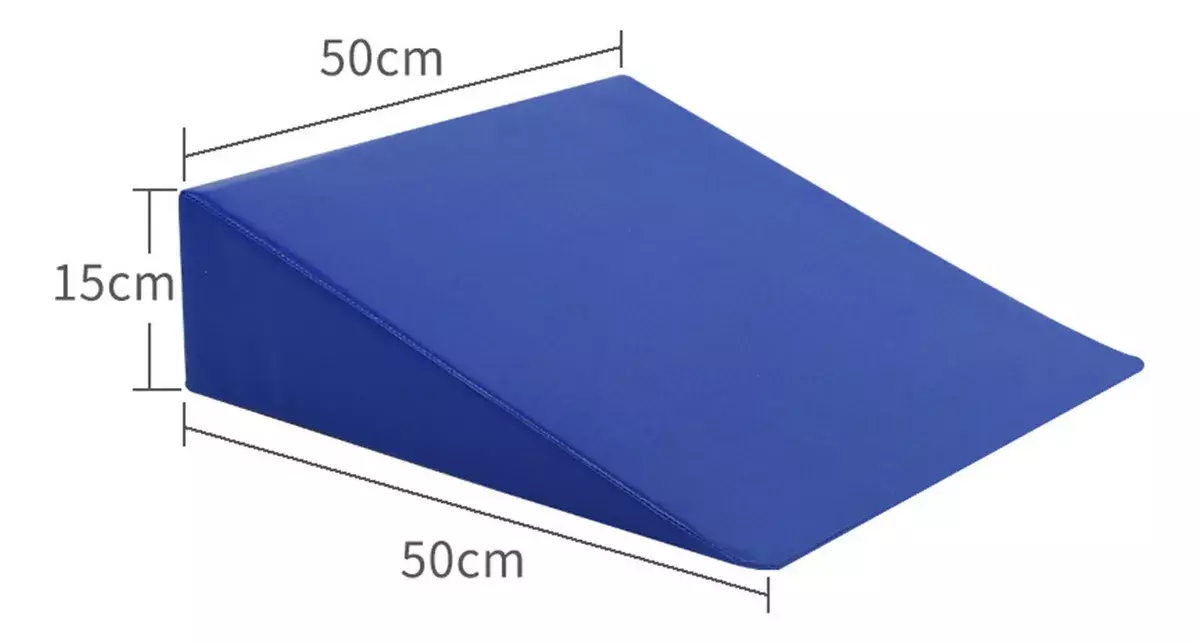 Cojín Ortopédico Antideslizante Espuma Inclinado Terapéutico 50x50x15 cm-2