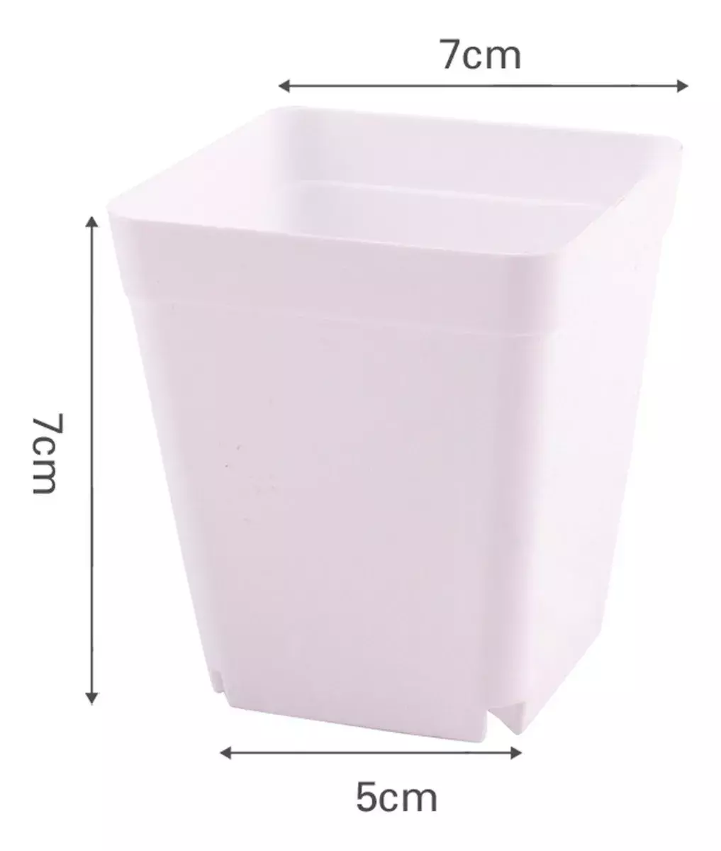 Macetas de Plástico Pequeñas Multicolor 7cm x 5cm | Pack de 150-2