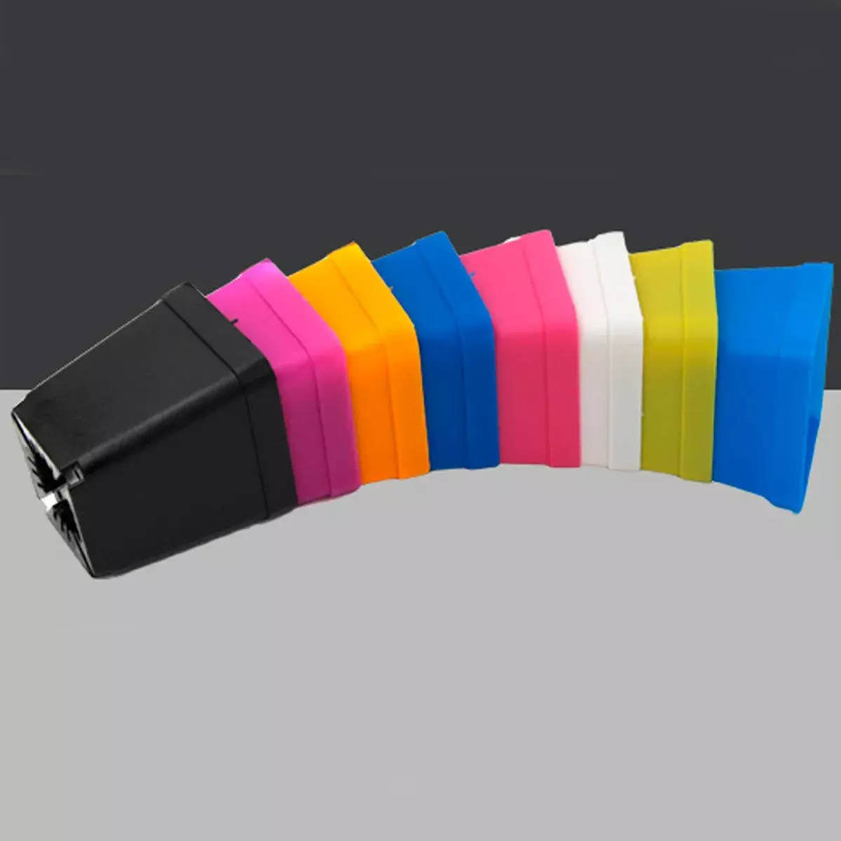 Macetas de Plástico Pequeñas Multicolor 7cm x 5cm | Pack de 150-3